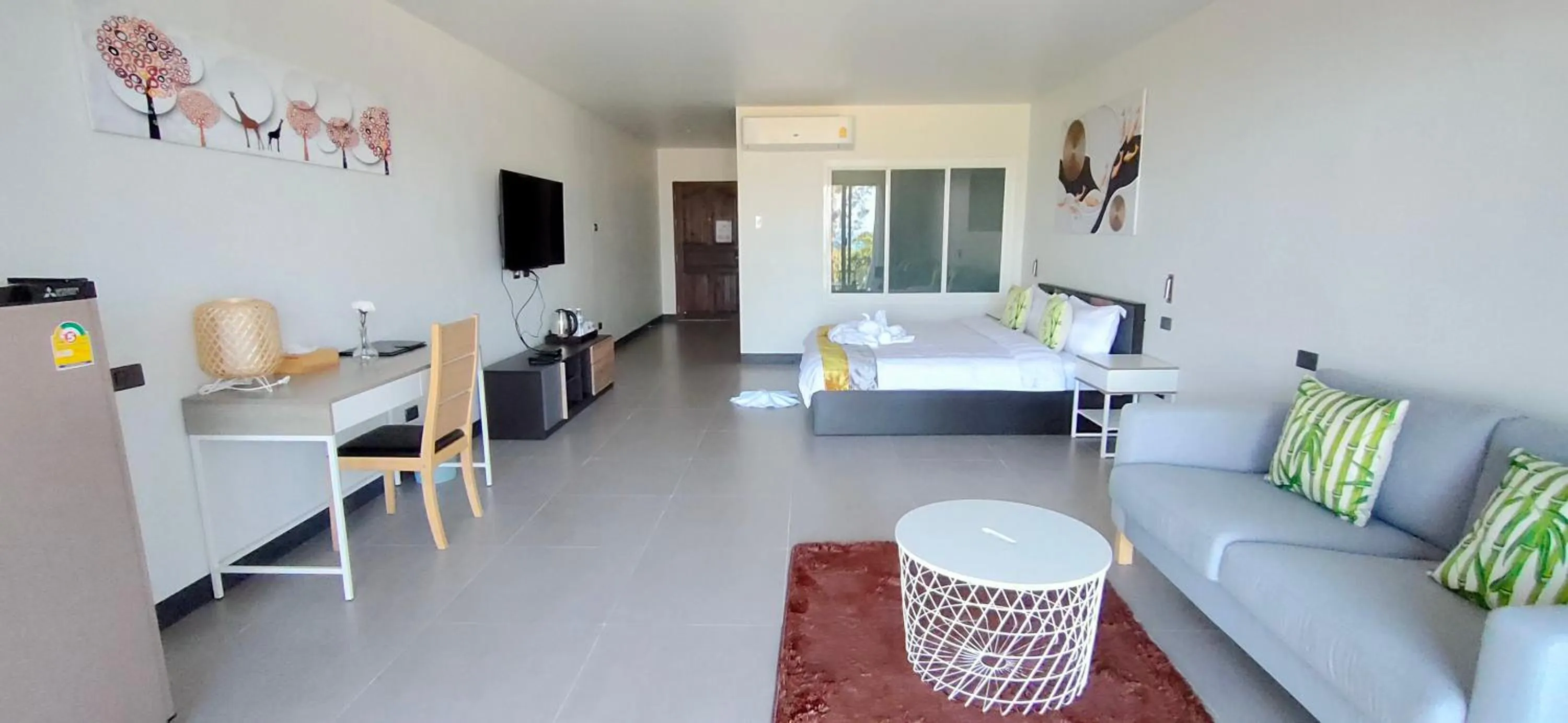 Bed in Aranya Resort Koh Lanta