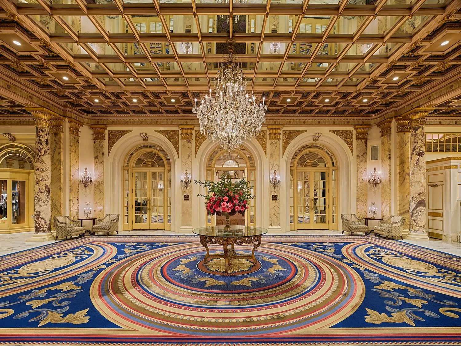 Lobby or reception in Fairmont Copley Plaza