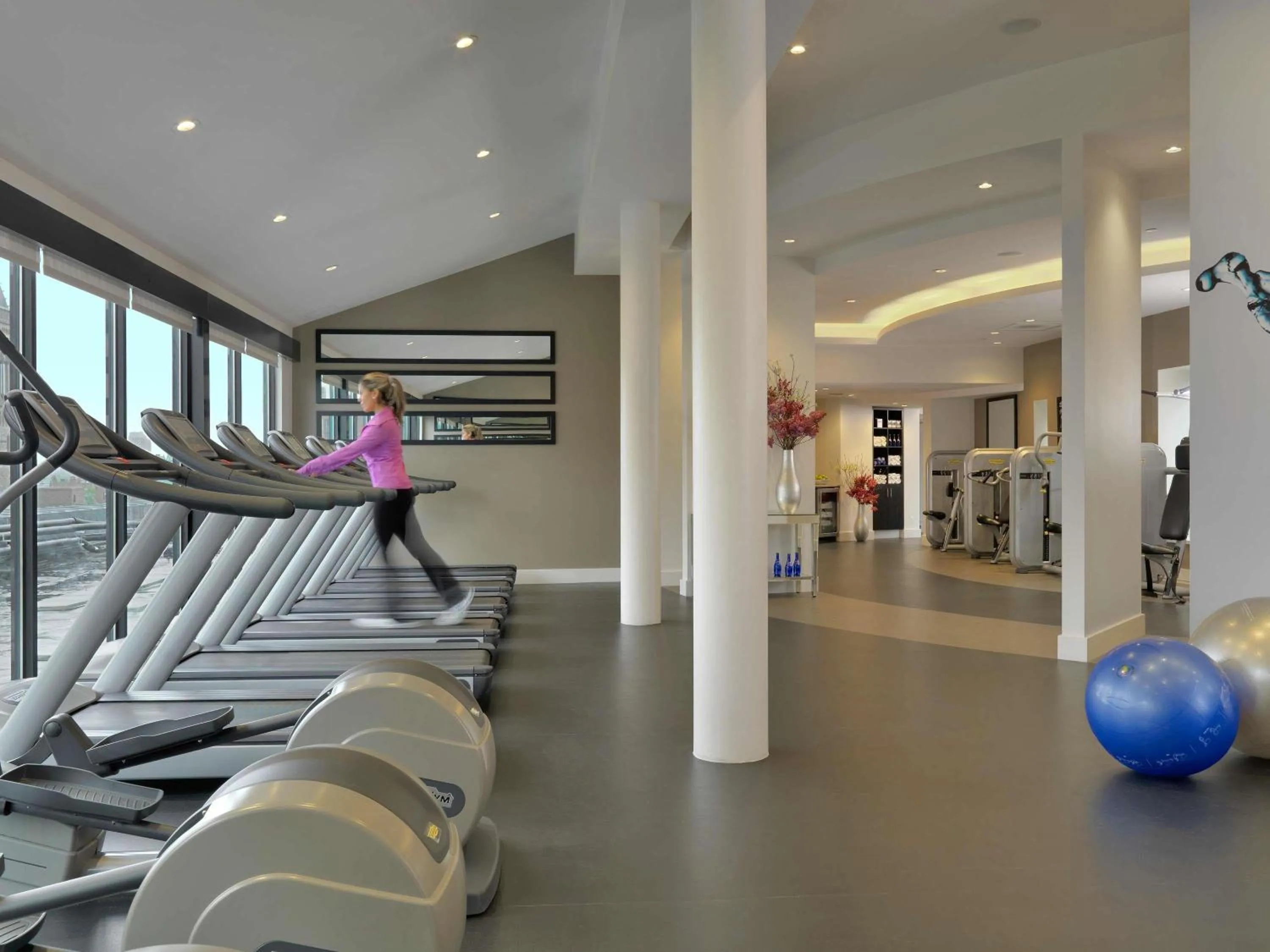 Fitness centre/facilities in Fairmont Copley Plaza