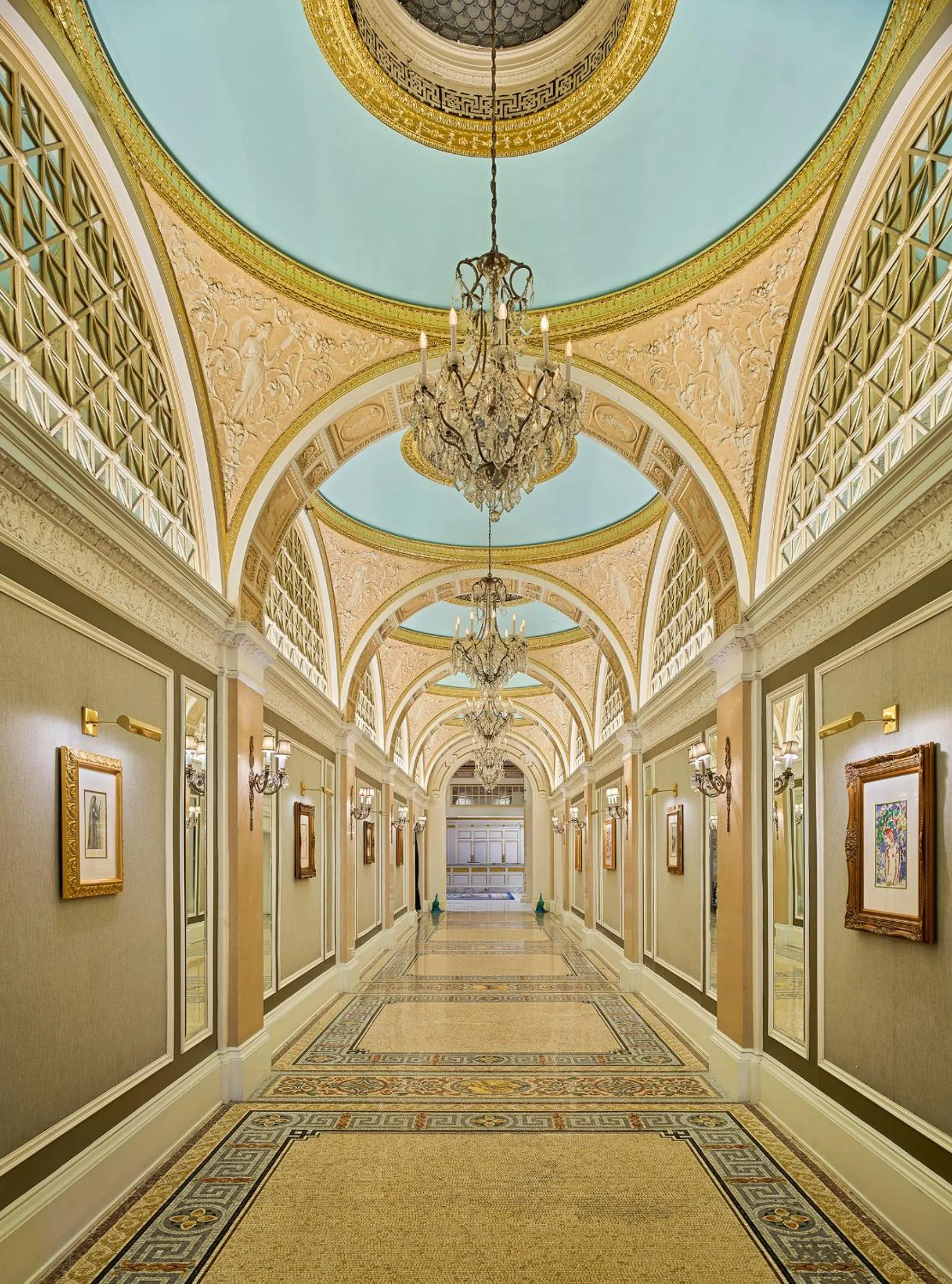 Lobby or reception in Fairmont Copley Plaza