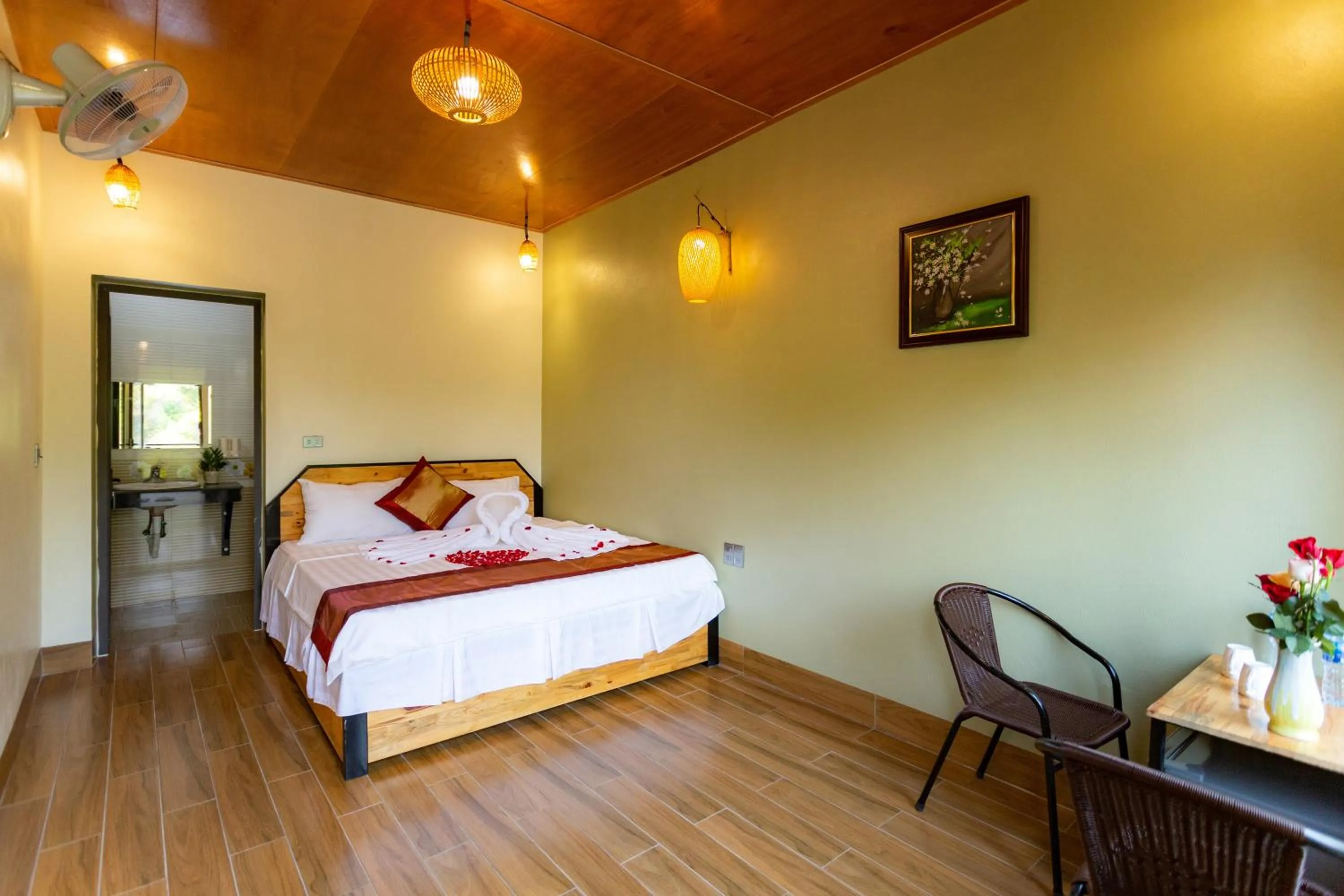 Bed in Ninh Binh Valle Montana Homestay