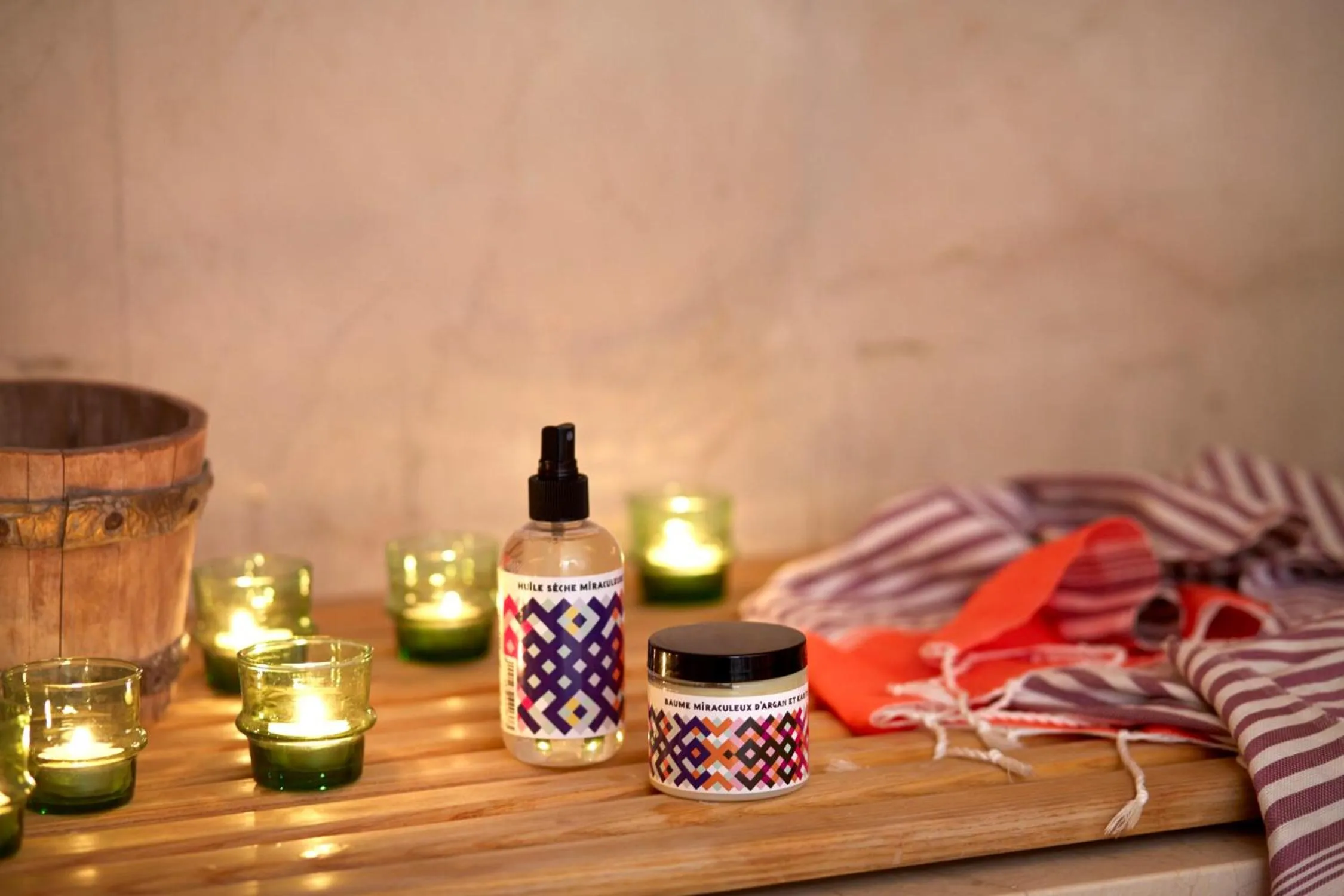 Steam room in Le Palais Paysan