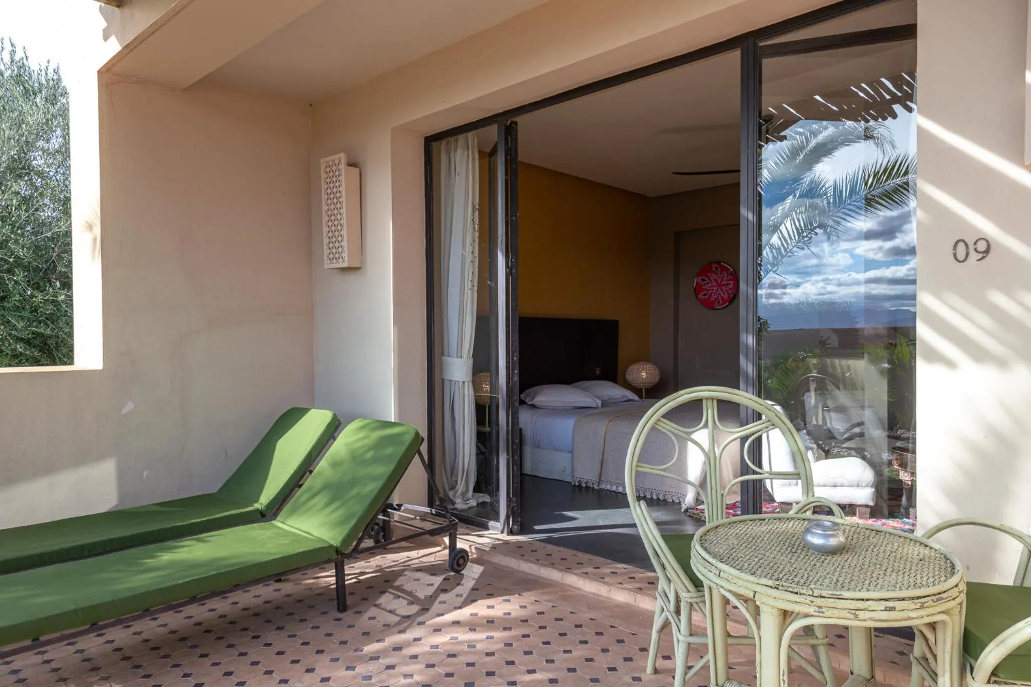 Balcony/Terrace in Le Palais Paysan