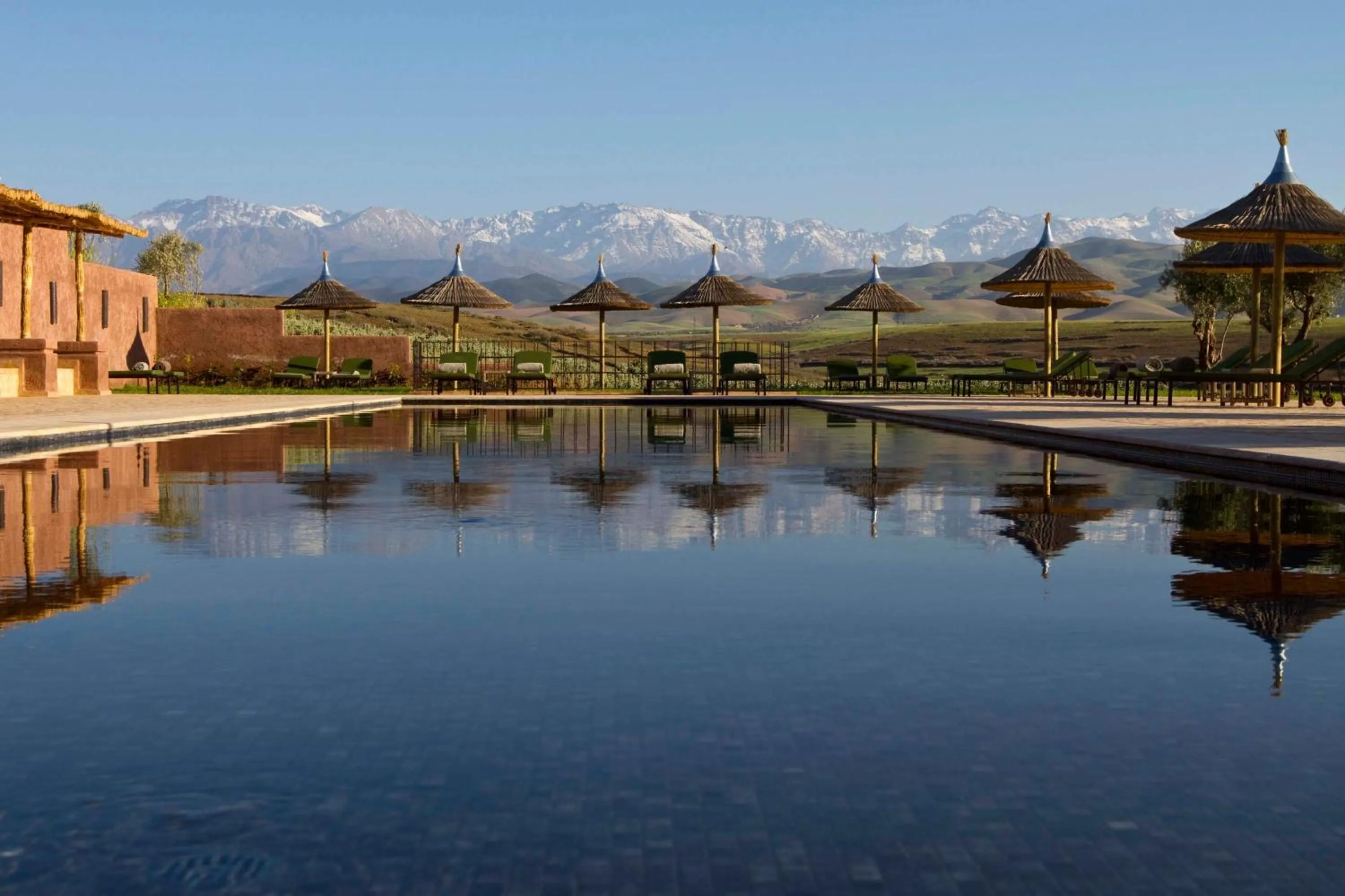 Swimming pool in Le Palais Paysan