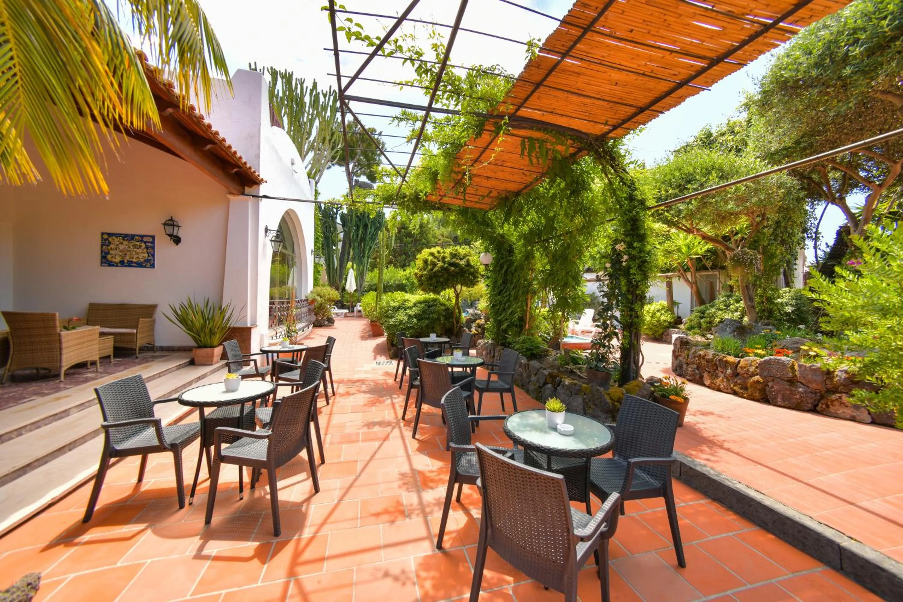 Garden in Hotel Pineta