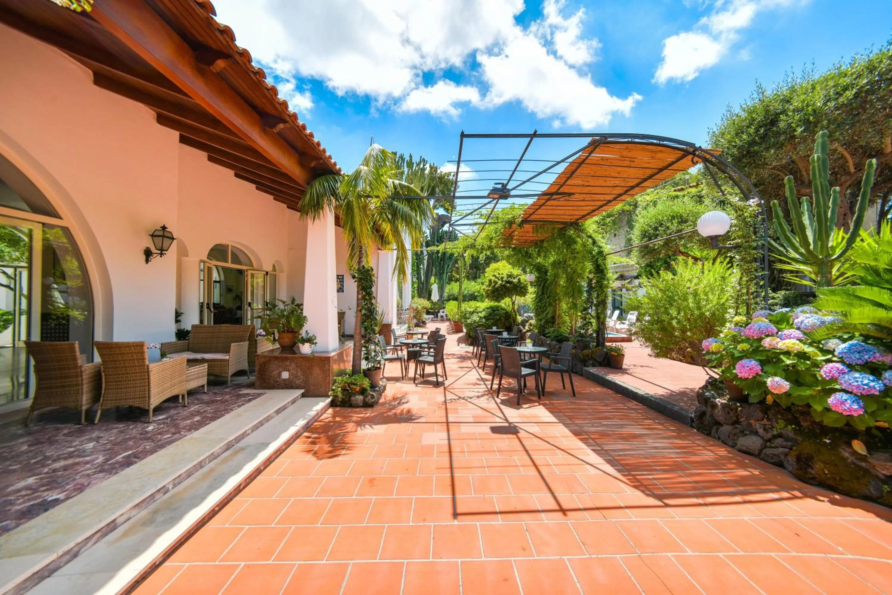 Garden in Hotel Pineta