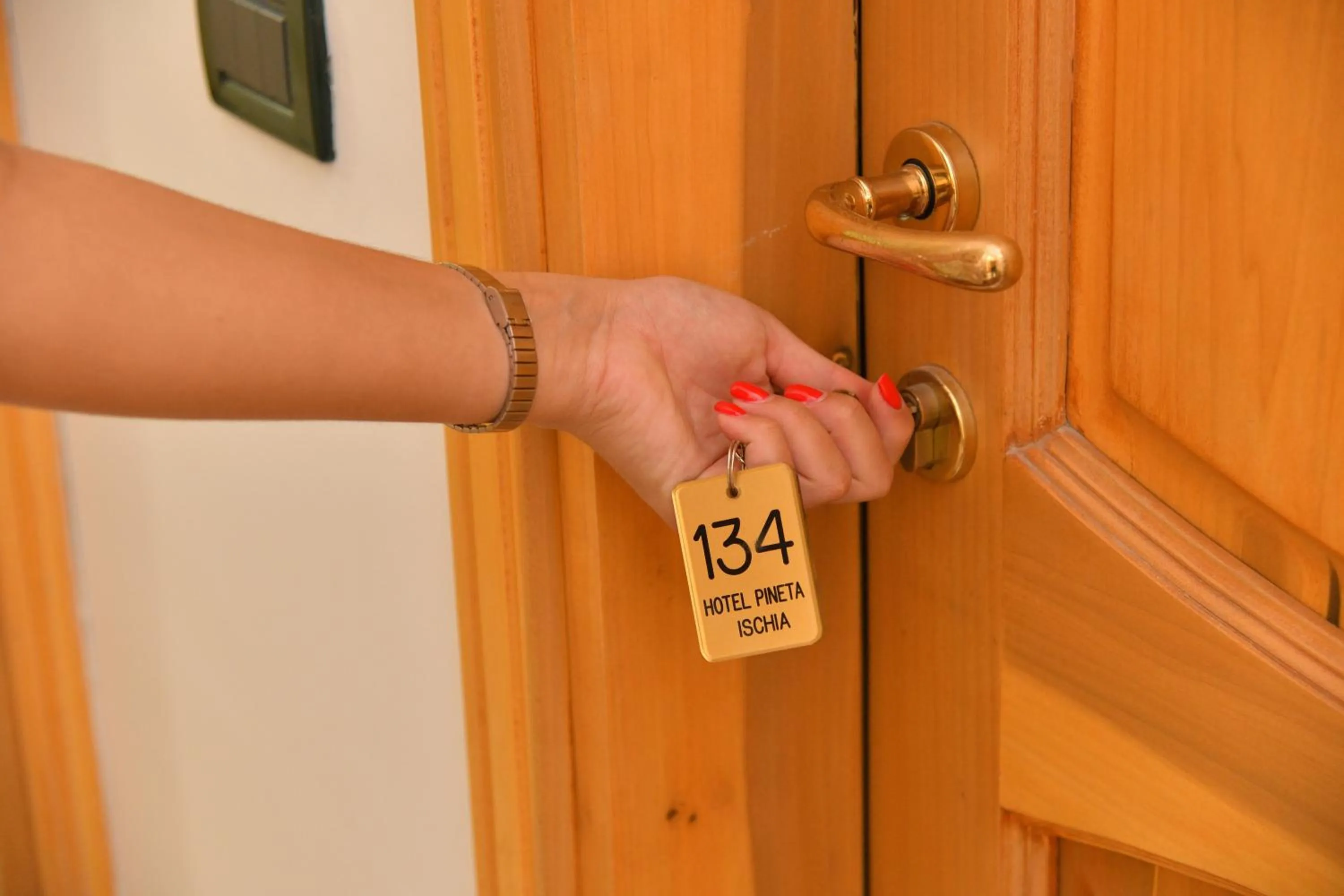 Bedroom in Hotel Pineta