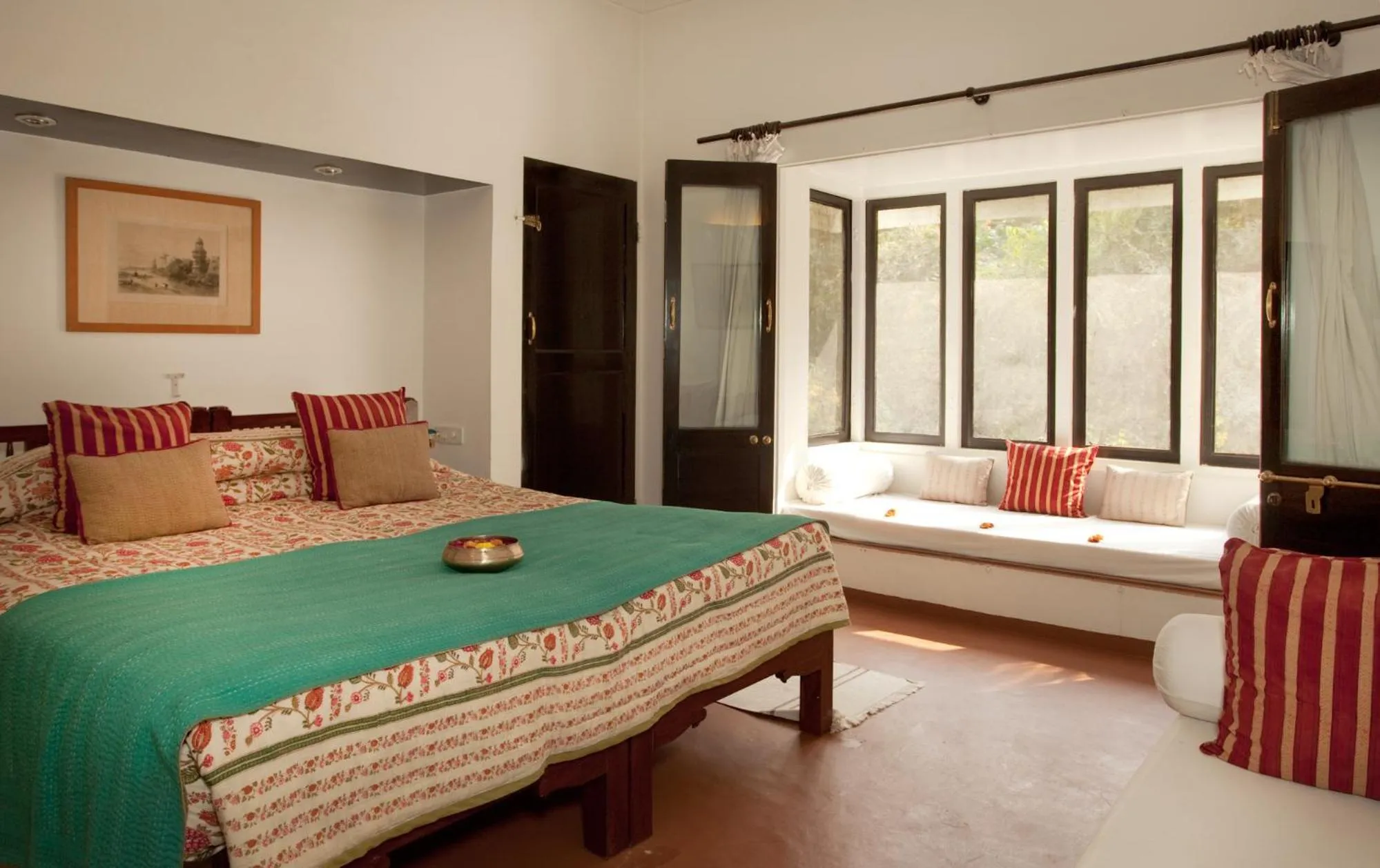 Bed in Khem Villas