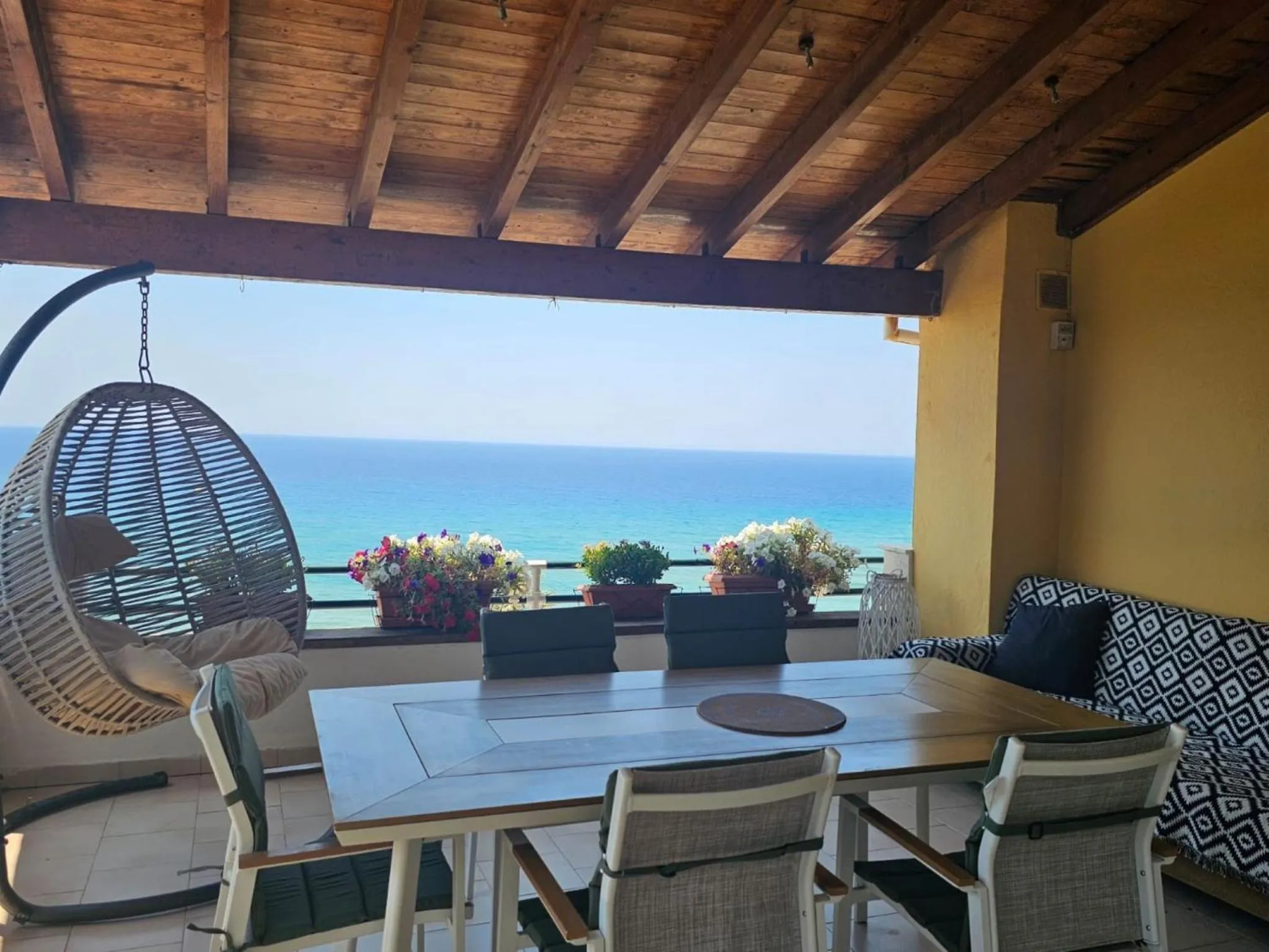 Balcony/Terrace in Glyfada Apartment 91