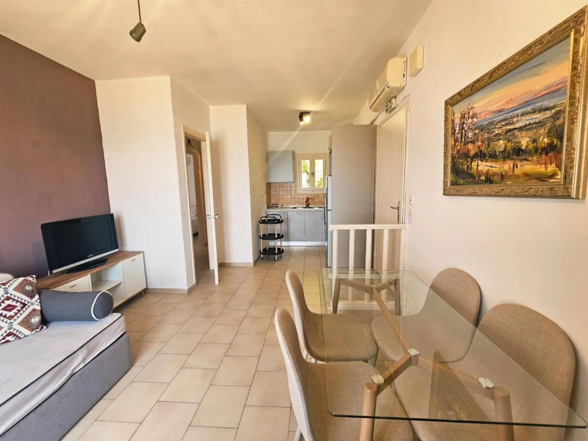 Living room in Glyfada Apartment 91