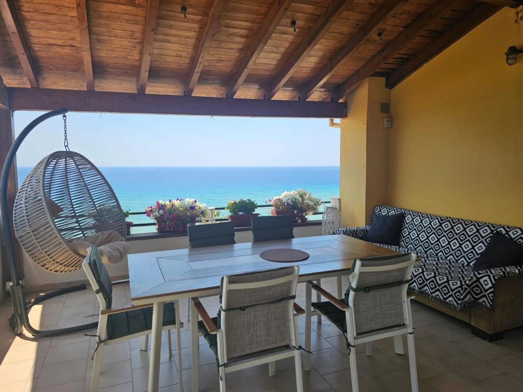 Balcony/Terrace in Glyfada Apartment 91