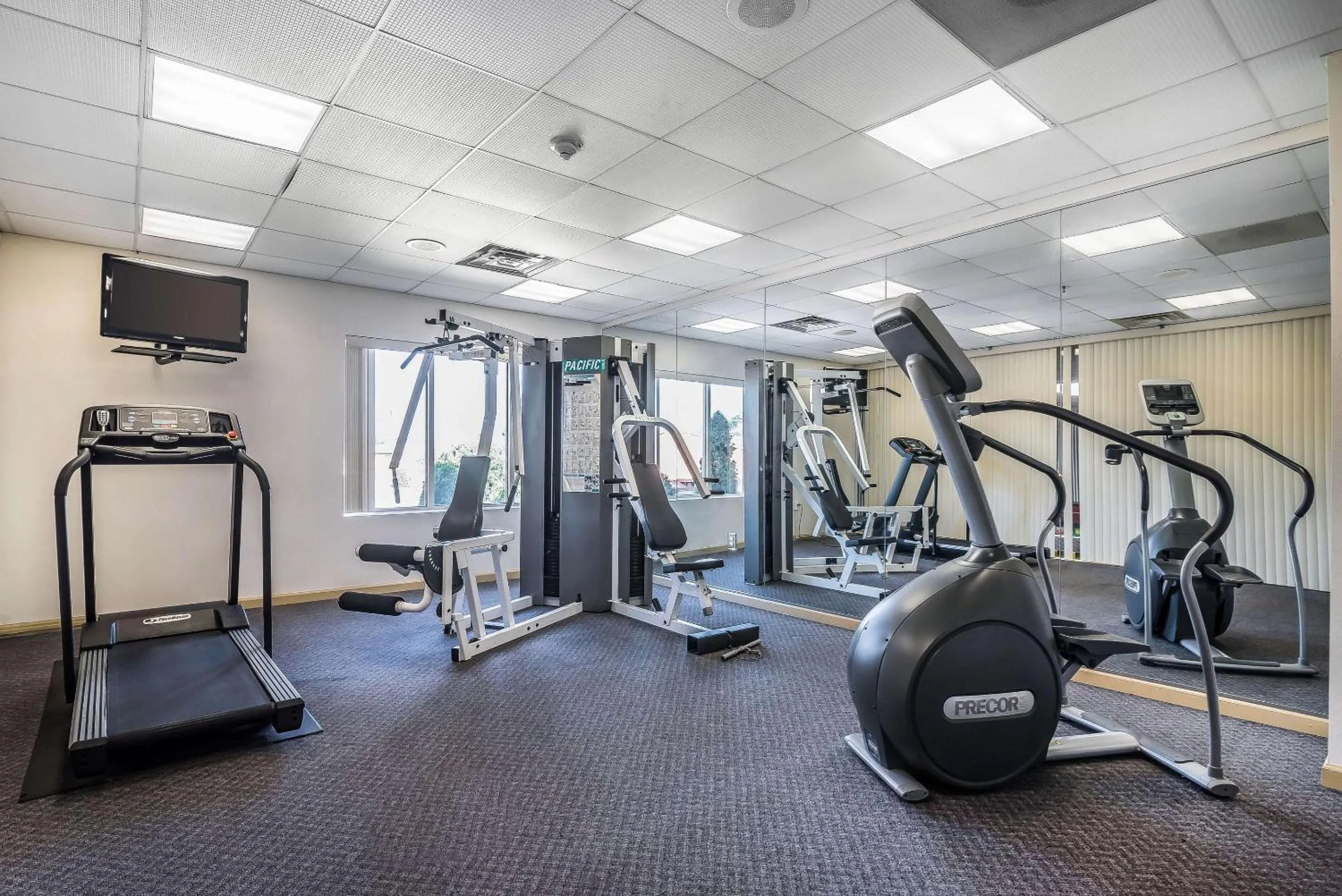 Fitness centre/facilities in Quality Inn & Suites Albany Airport