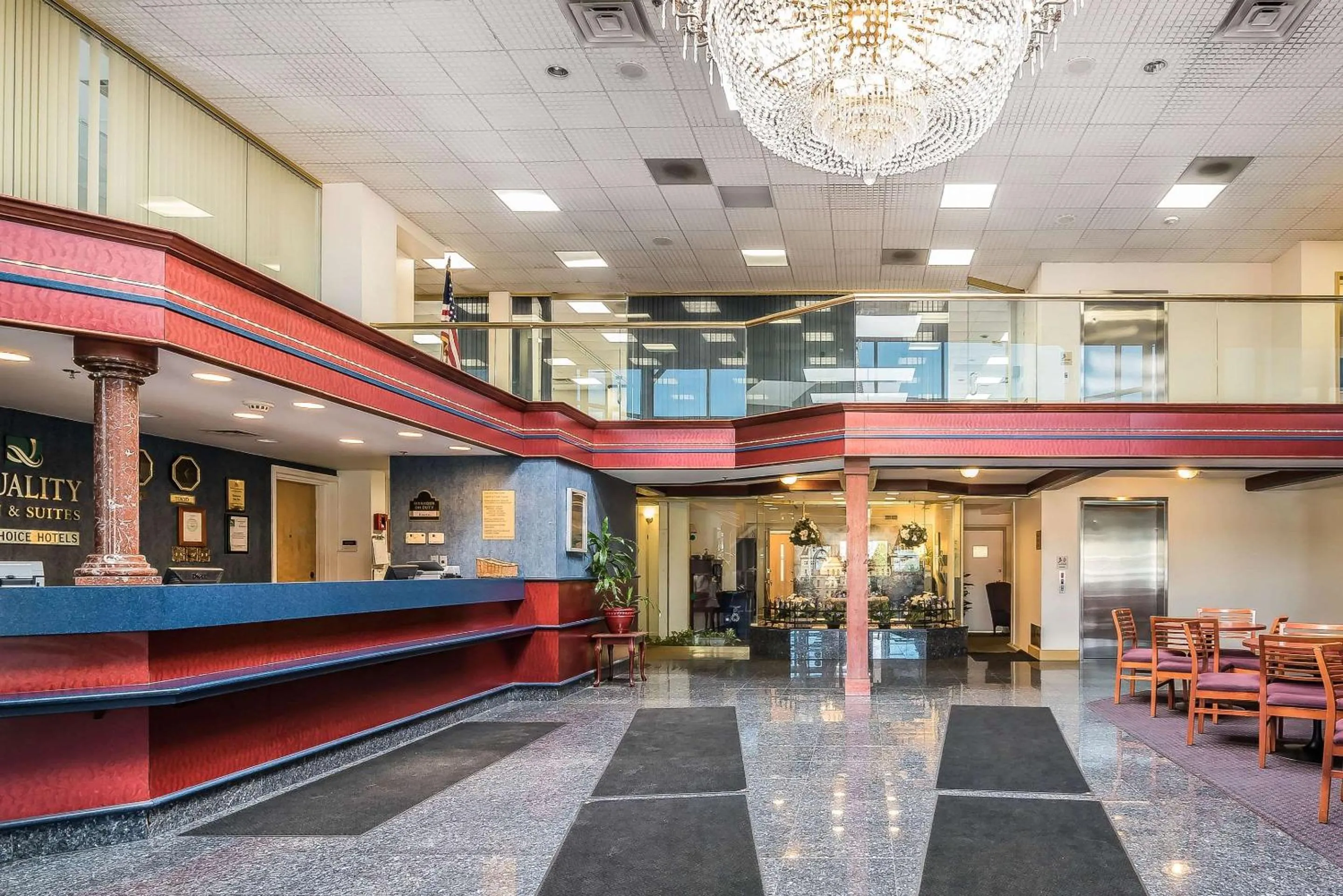 Lobby or reception in Quality Inn & Suites Albany Airport
