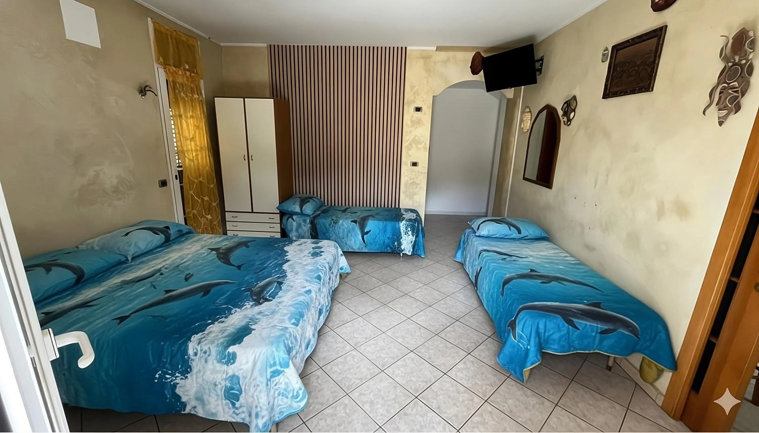 Bedroom, Bed in Hotel Wega