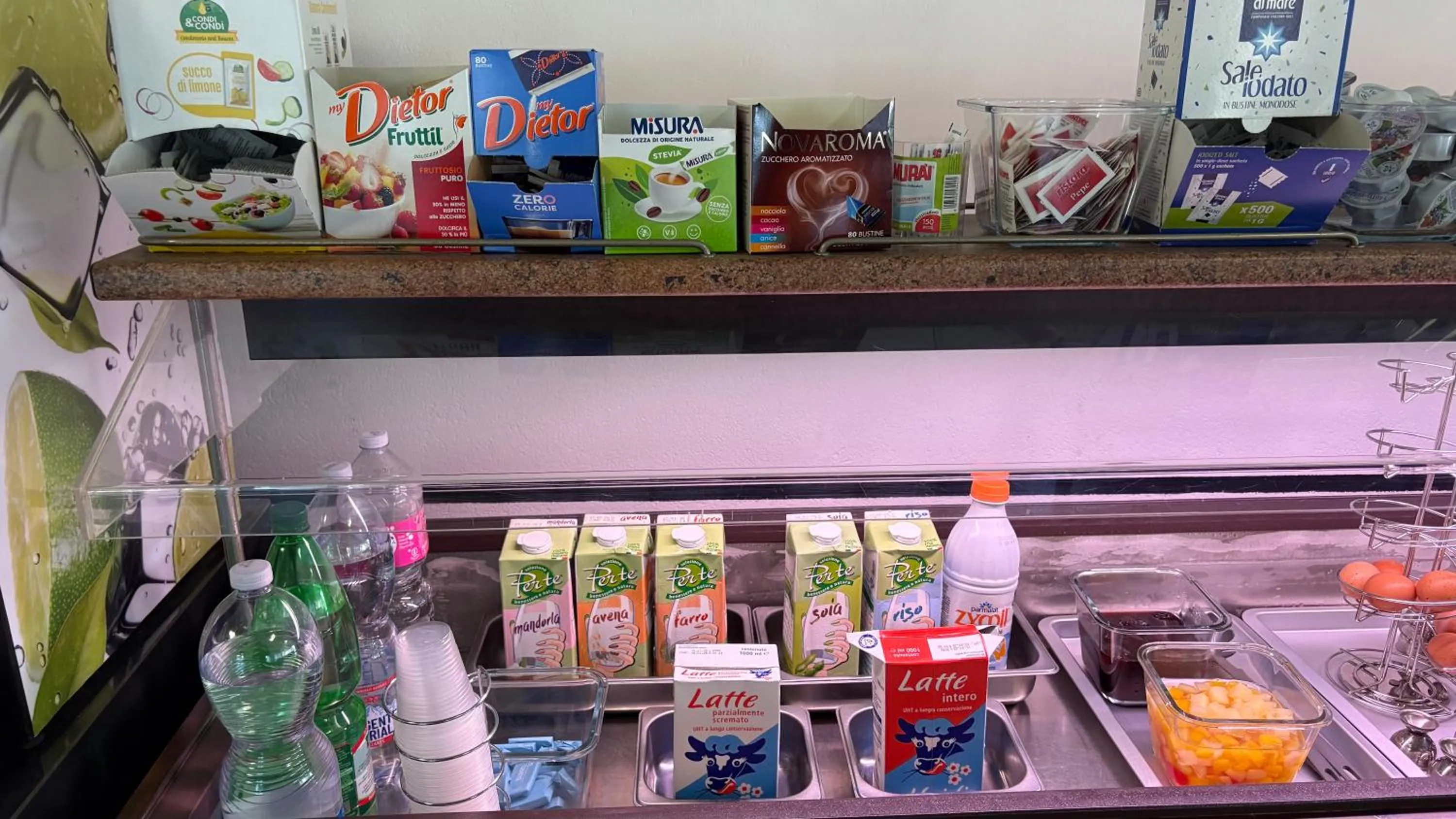 Buffet breakfast in Hotel Wega