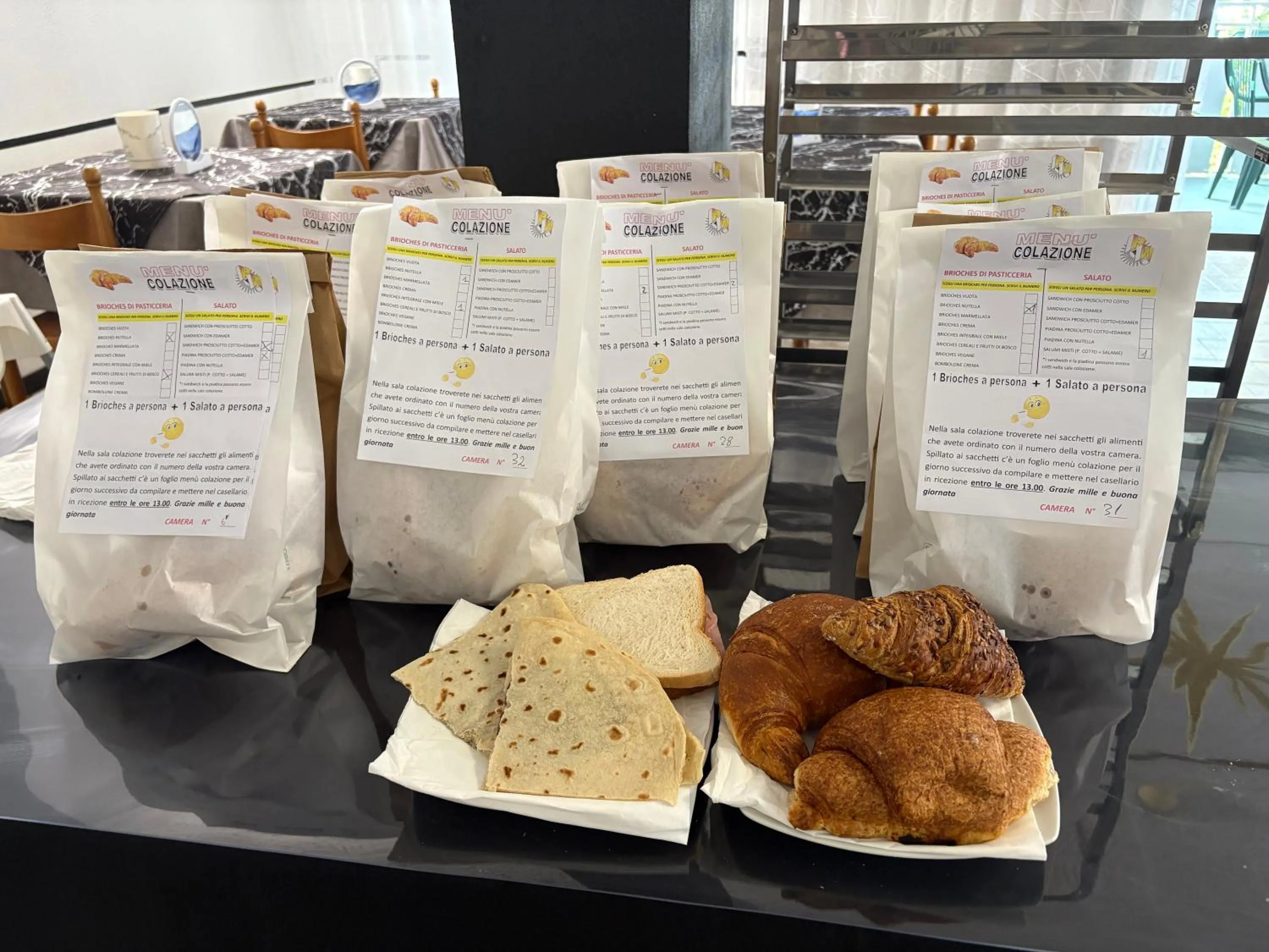 Breakfast in Hotel Wega