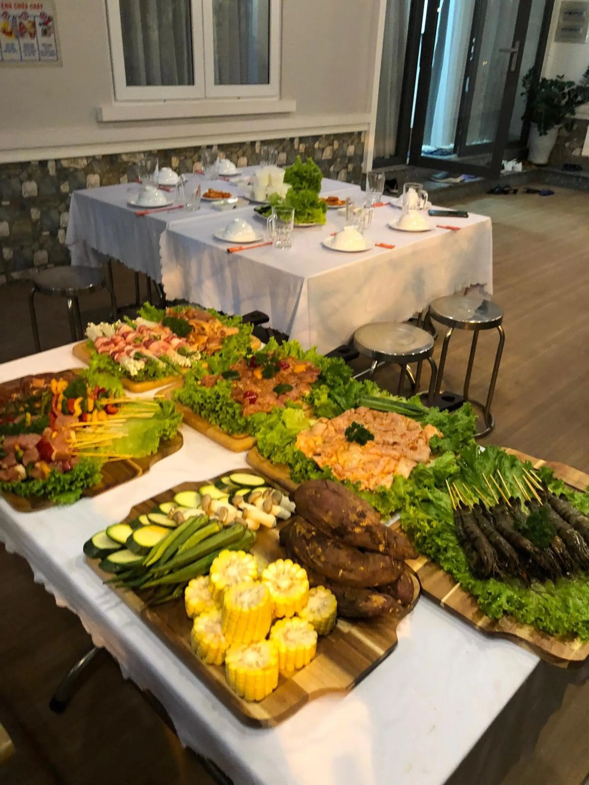 BBQ facilities in Đỗ Gia Bảo Villa