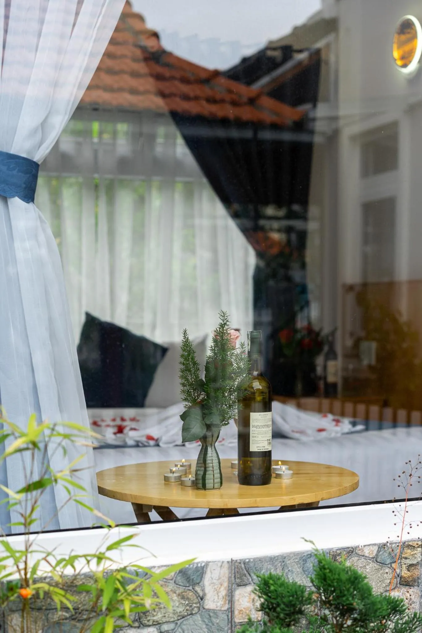 Decorative detail in Đỗ Gia Bảo Villa