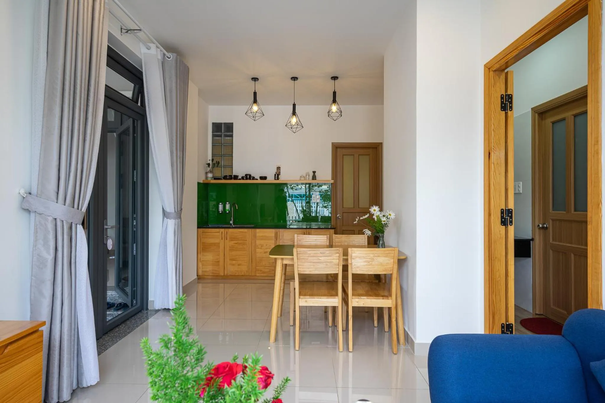 Kitchen or kitchenette in Đỗ Gia Bảo Villa