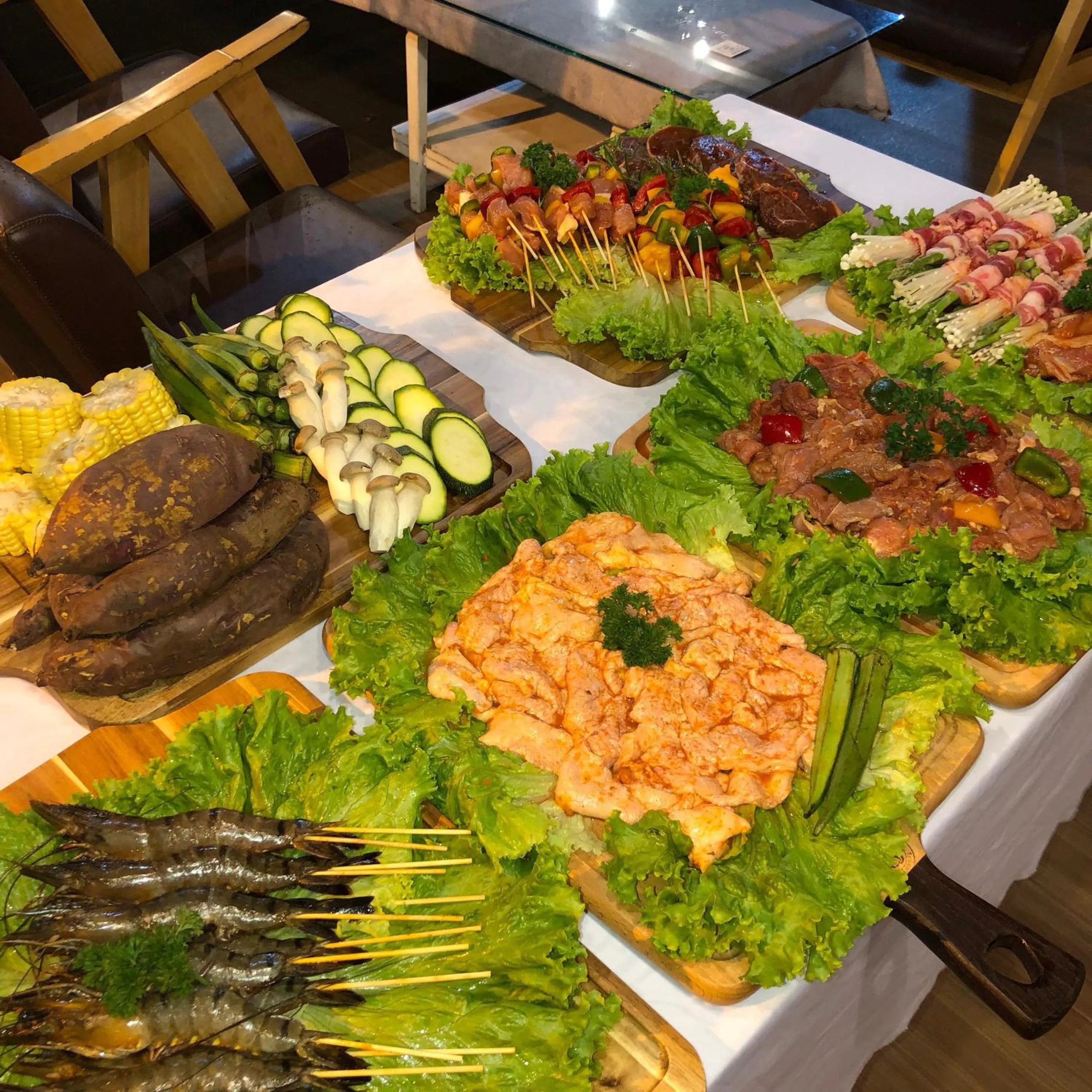 BBQ facilities in Đỗ Gia Bảo Villa