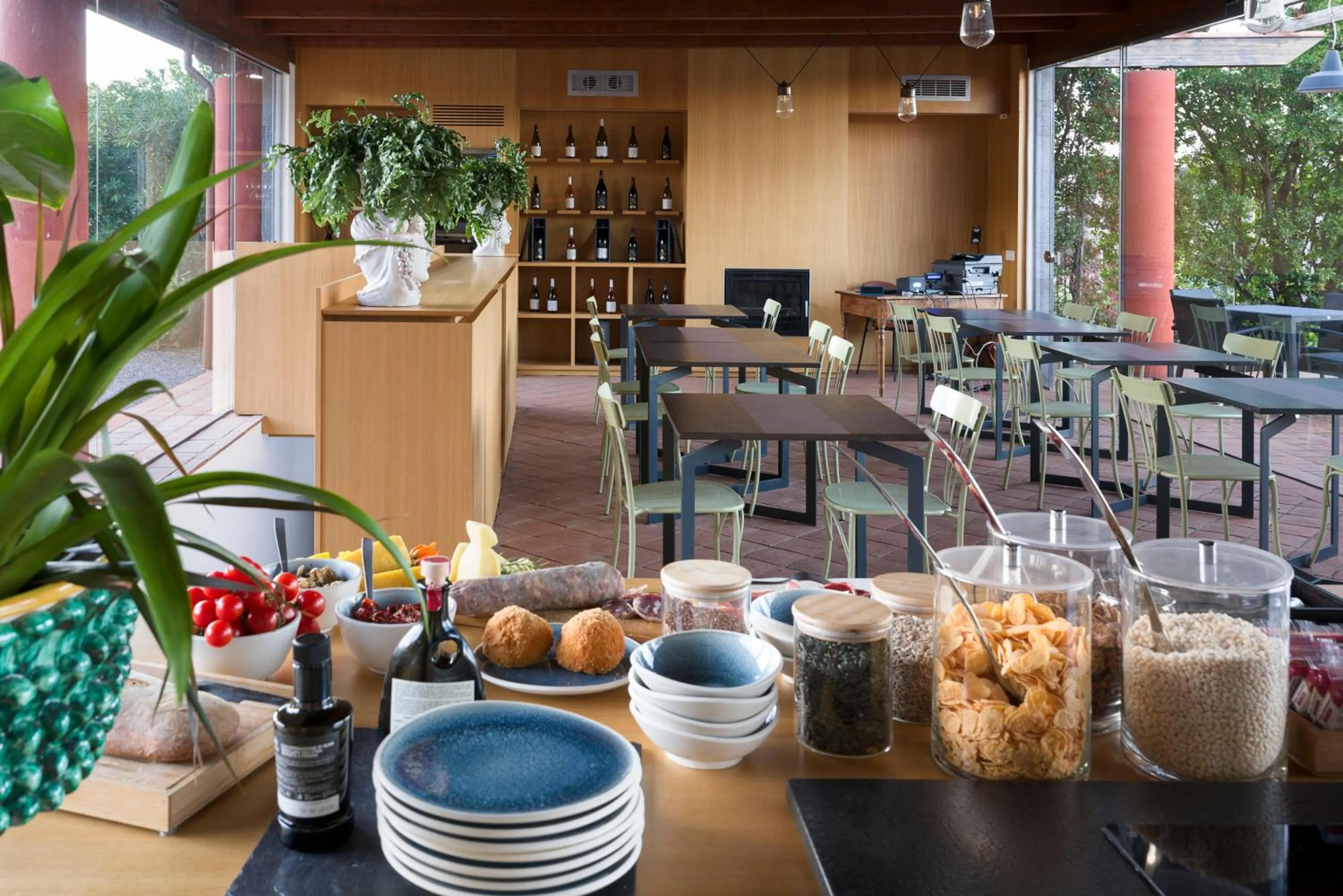 Natural landscape in Casa Arrigo