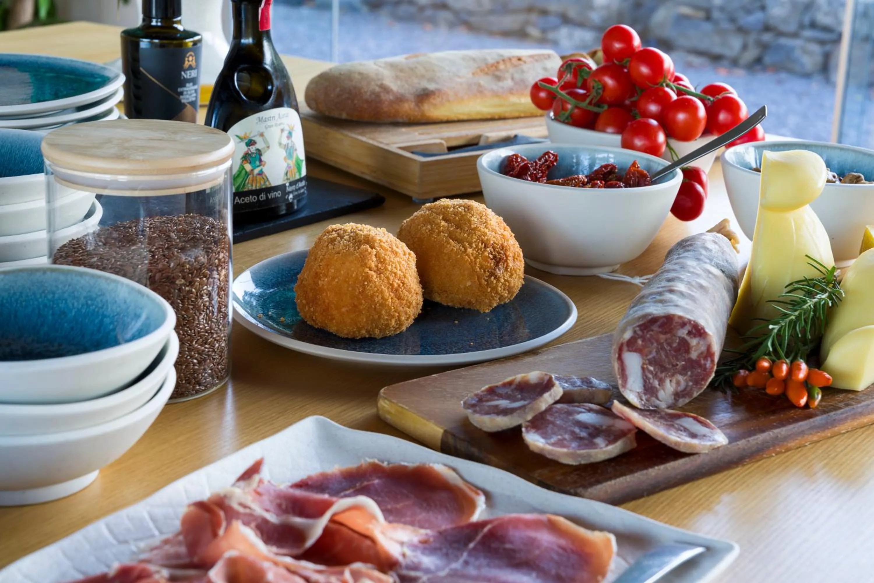 Food close-up in Casa Arrigo