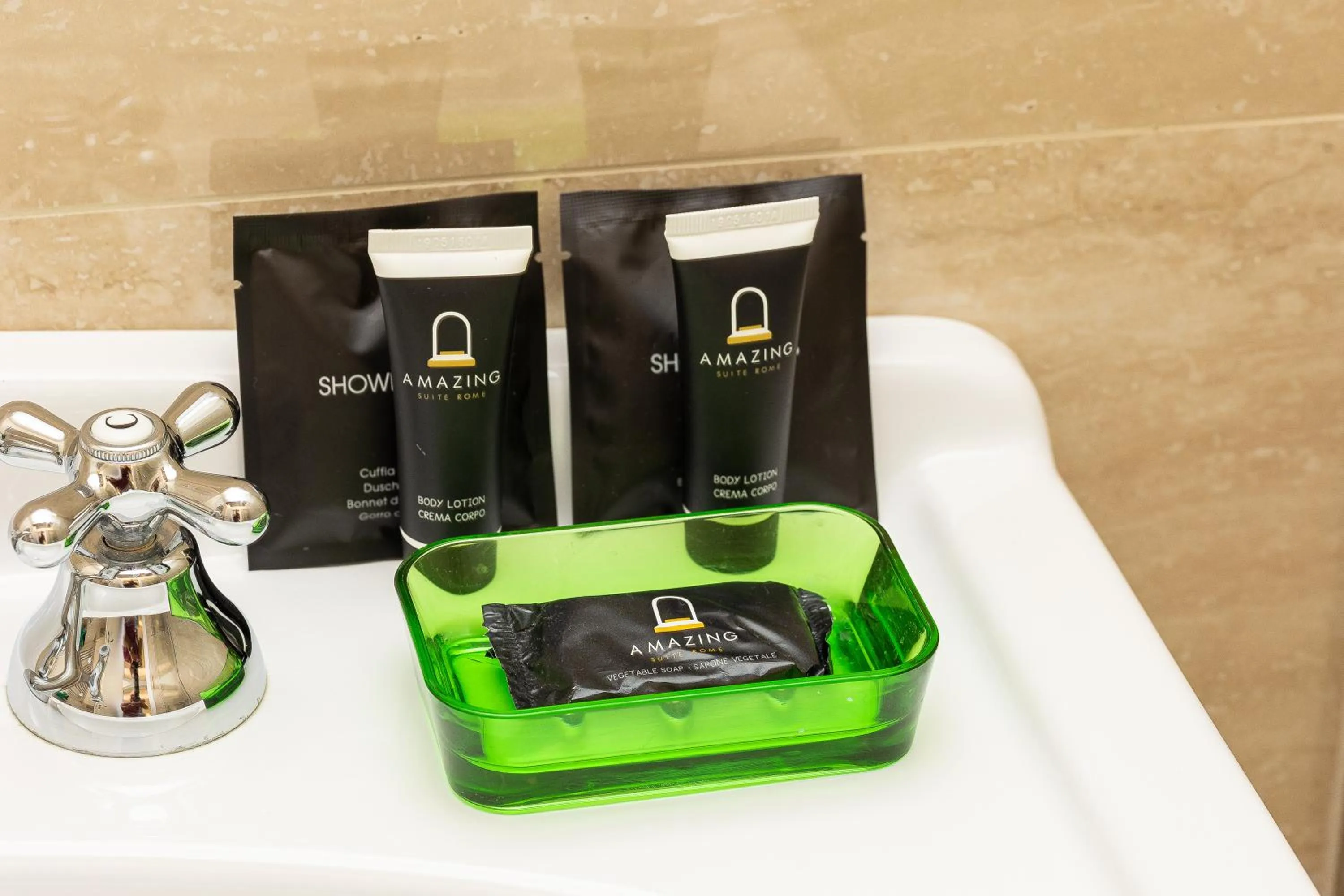 Bathroom in SPA Apartment Via Barberini