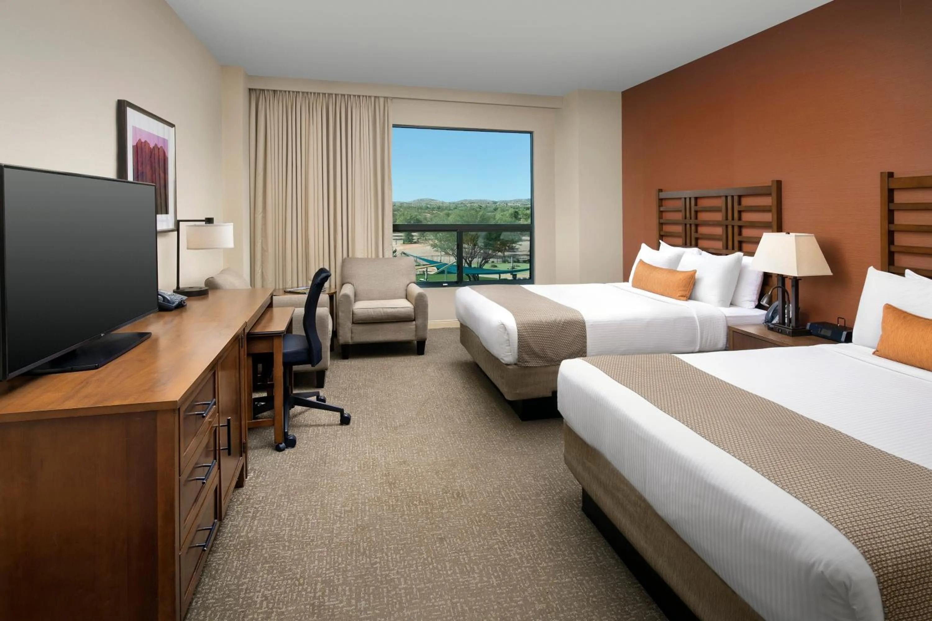 Bed in Wekopa Casino Resort