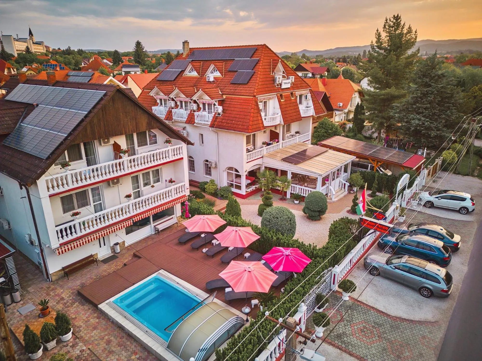 Property building in Tokajer Wellness Panzió