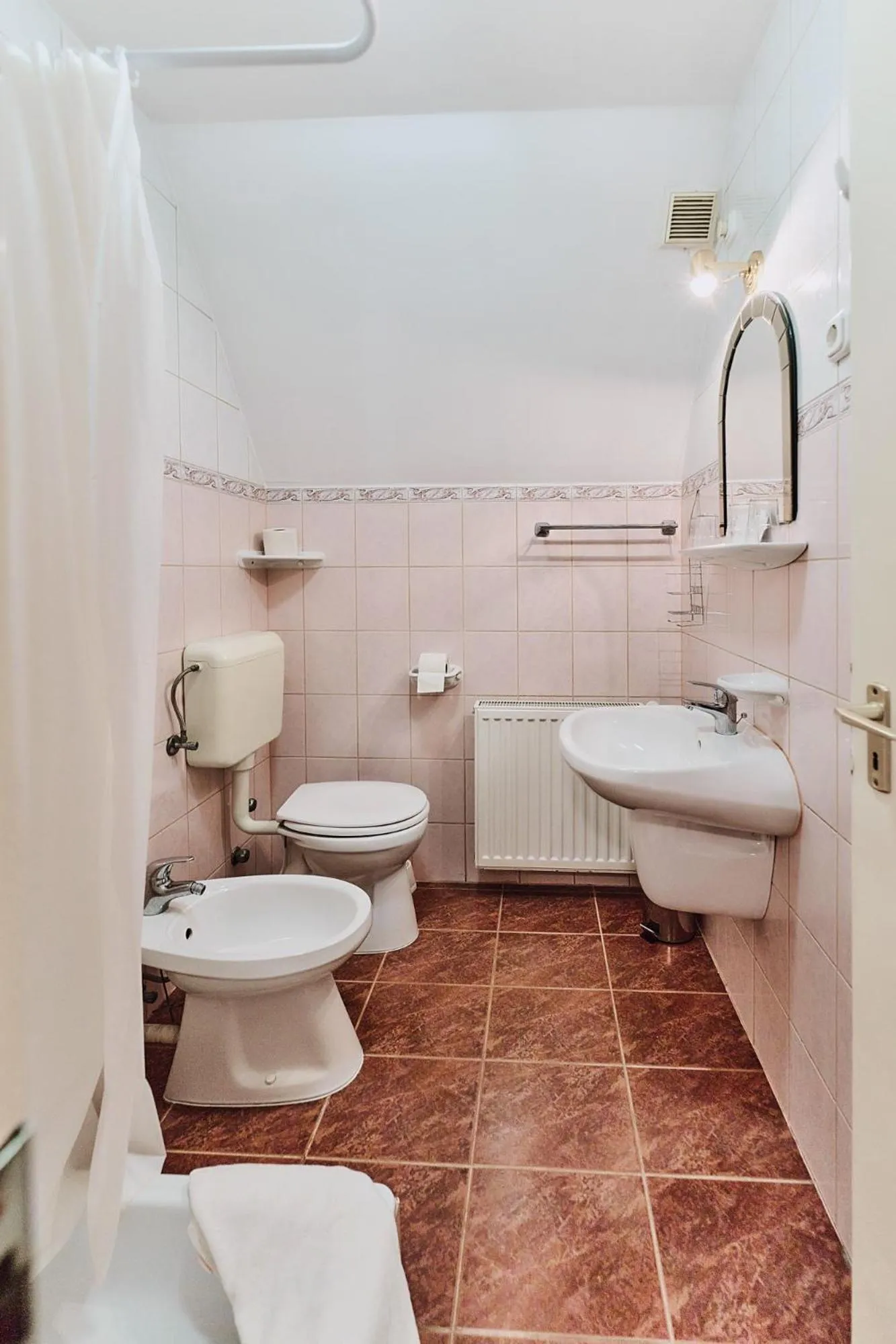 Shower in Tokajer Wellness Panzió