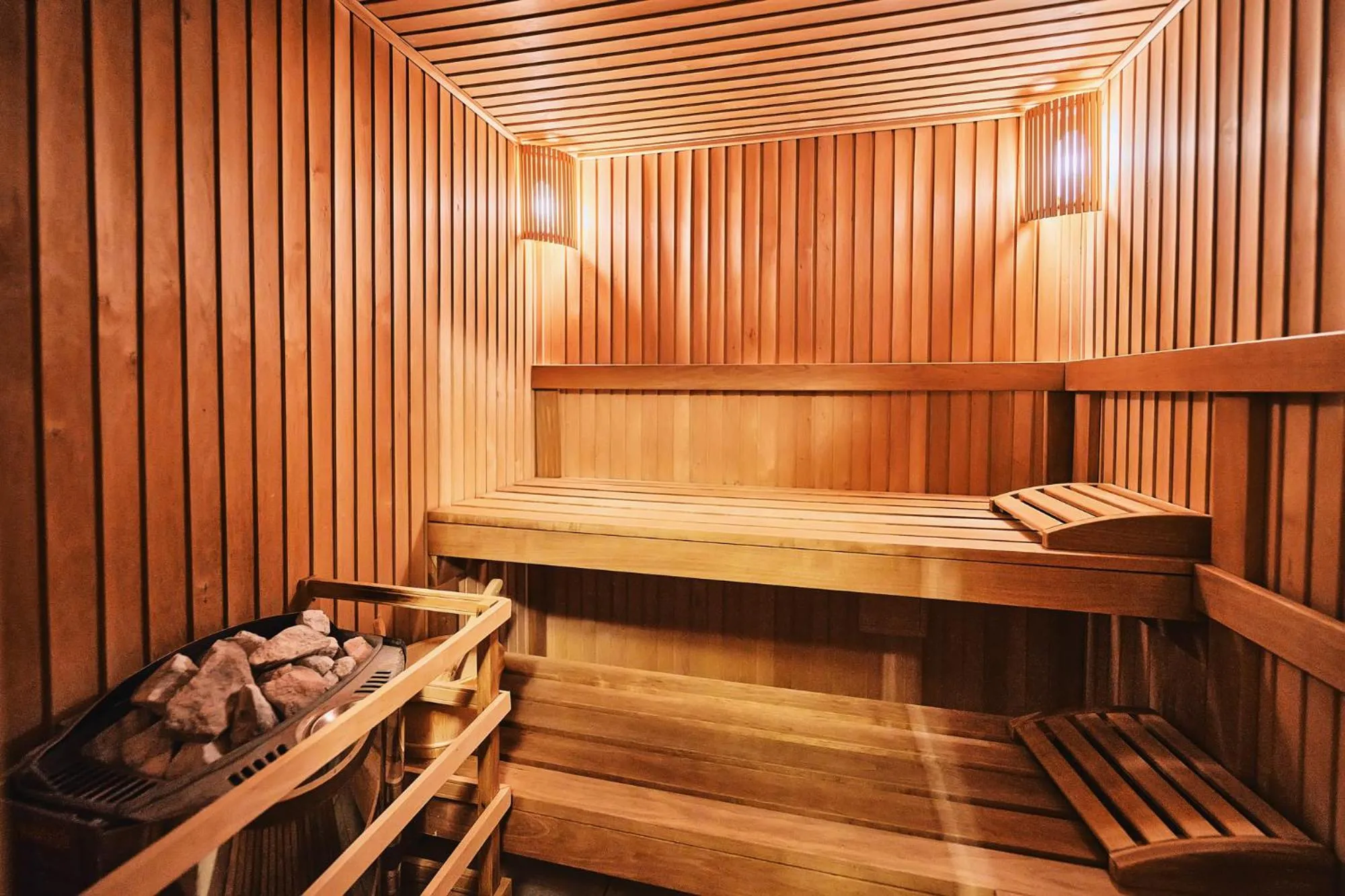Sauna in Tokajer Wellness Panzió