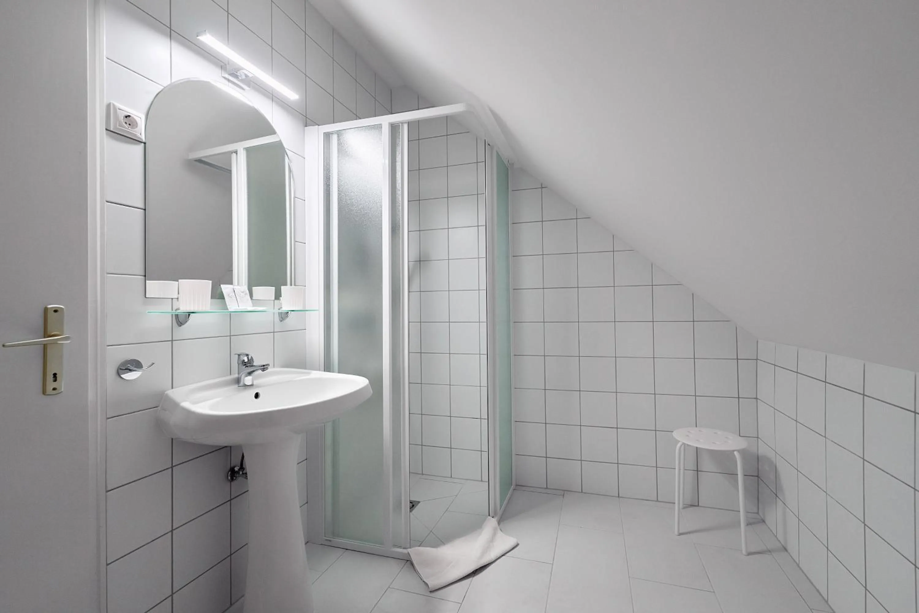 Shower in Tokajer Wellness Panzió