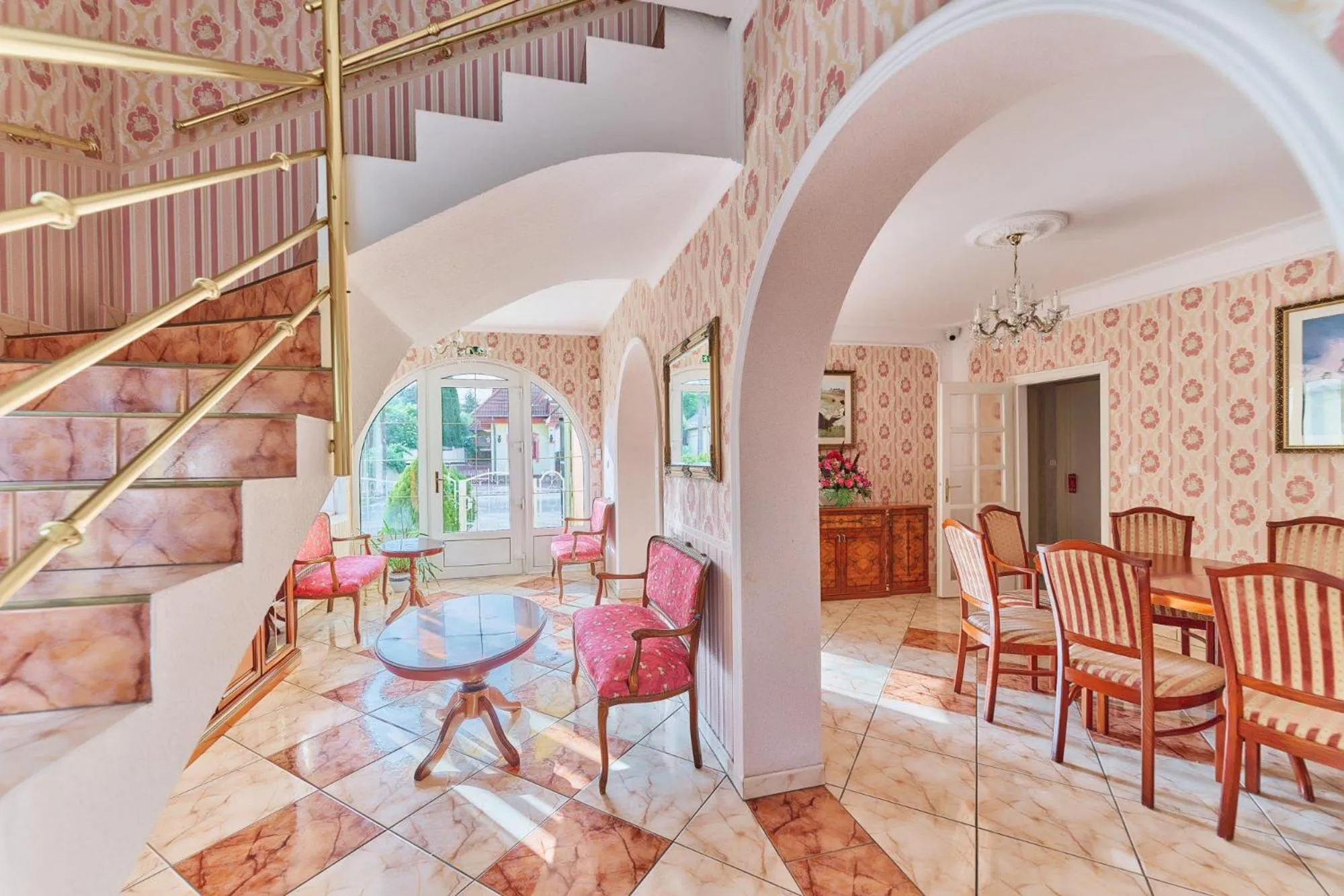 Seating area in Tokajer Wellness Panzió