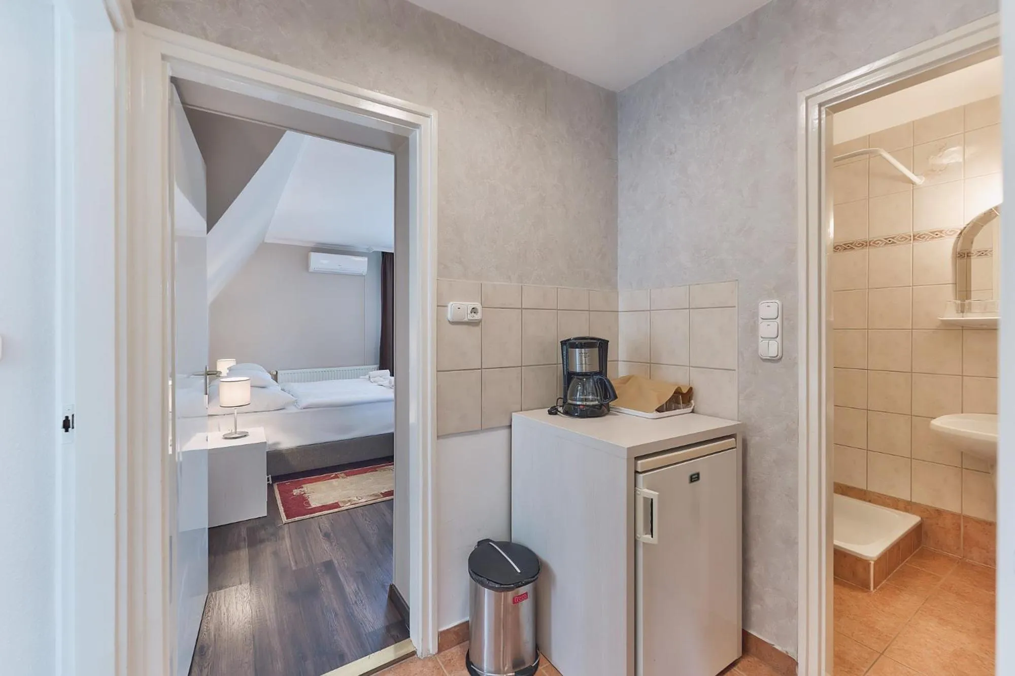 Shower in Tokajer Wellness Panzió