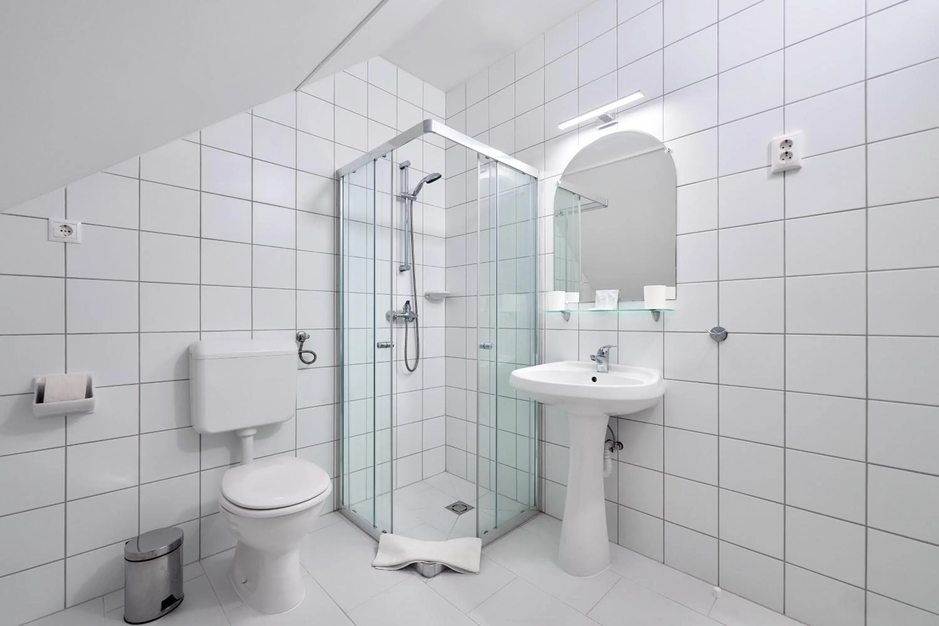 Shower in Tokajer Wellness Panzió