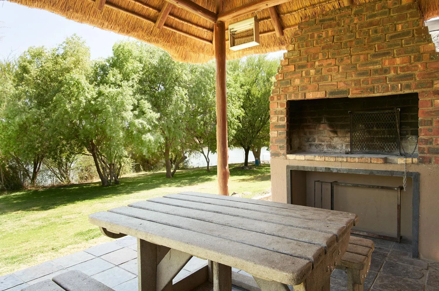 BBQ facilities in Oranjerus Resort