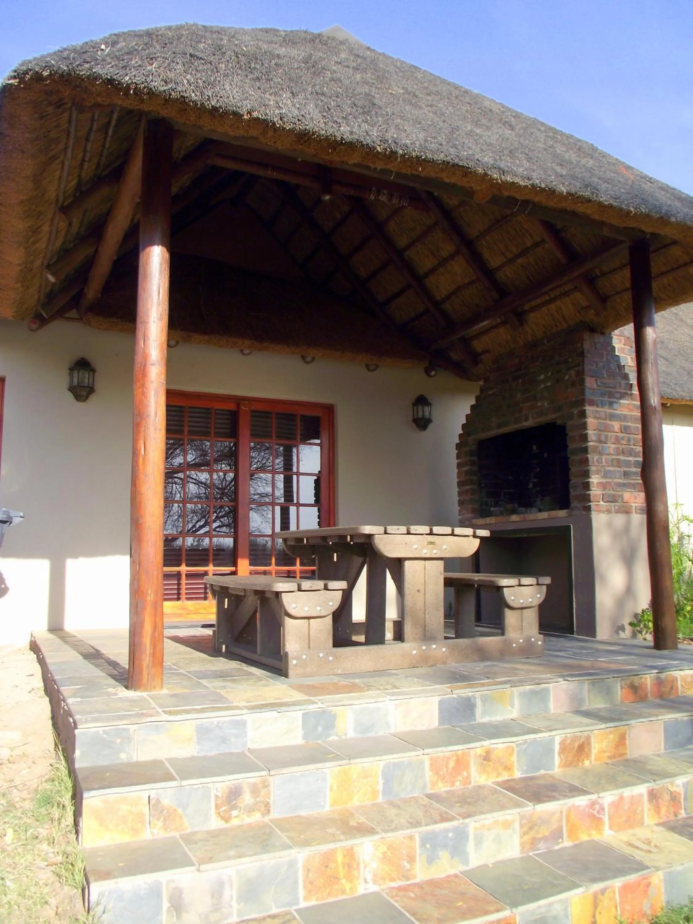 BBQ facilities in Oranjerus Resort