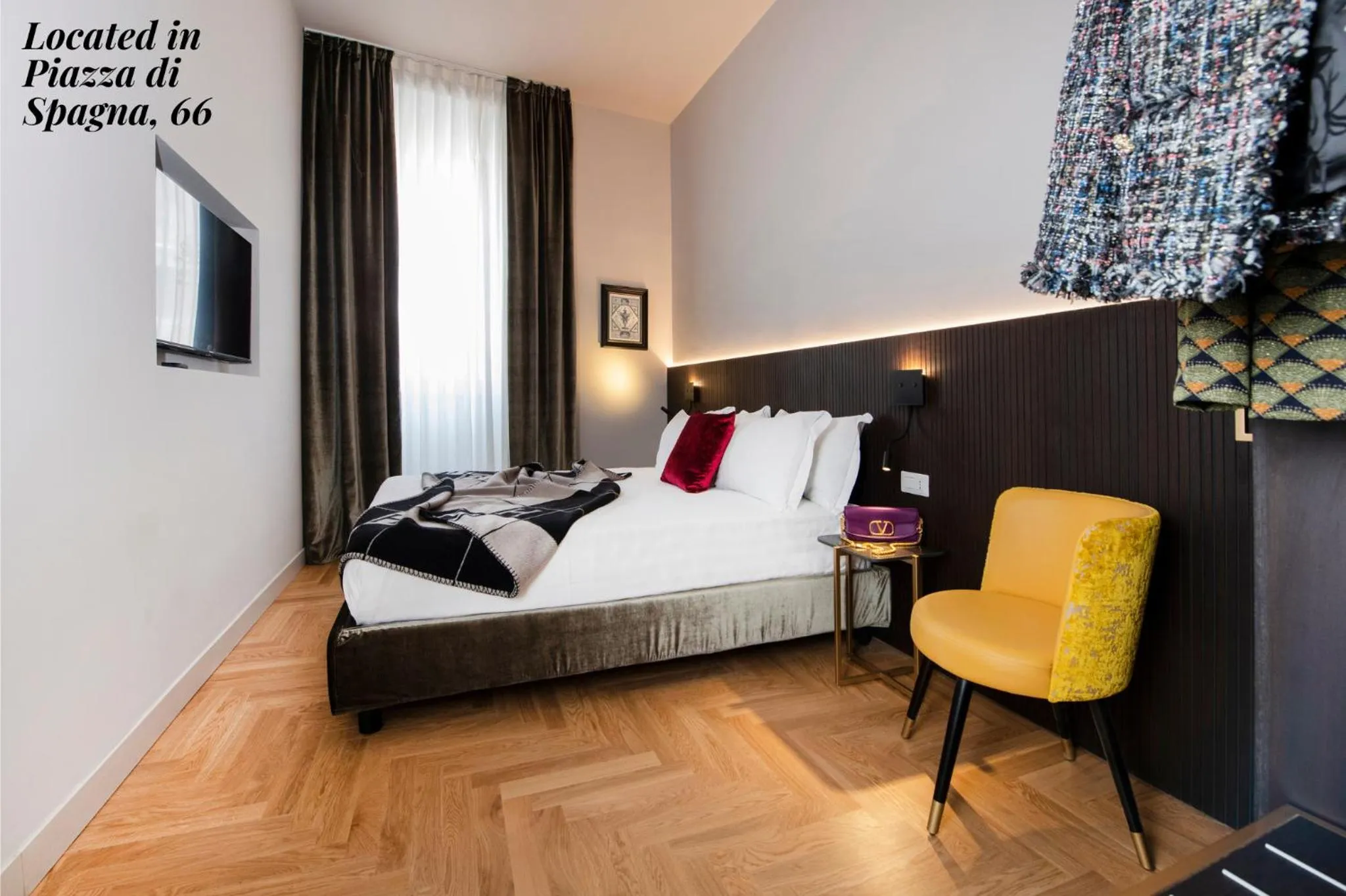 Bed in Hotel 55 Fifty-Five - Maison d'Art Collection