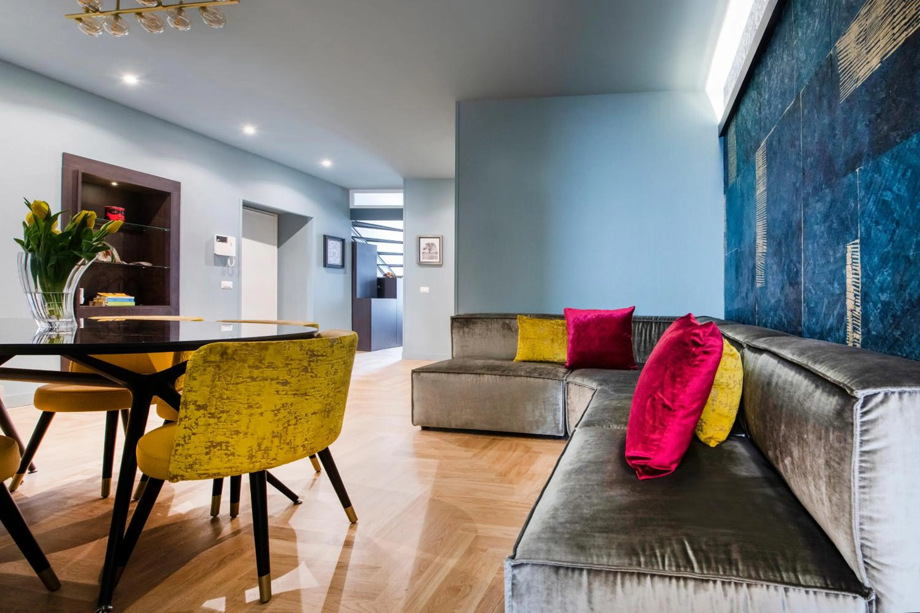 Kitchen or kitchenette in Hotel 55 Fifty-Five - Maison d'Art Collection