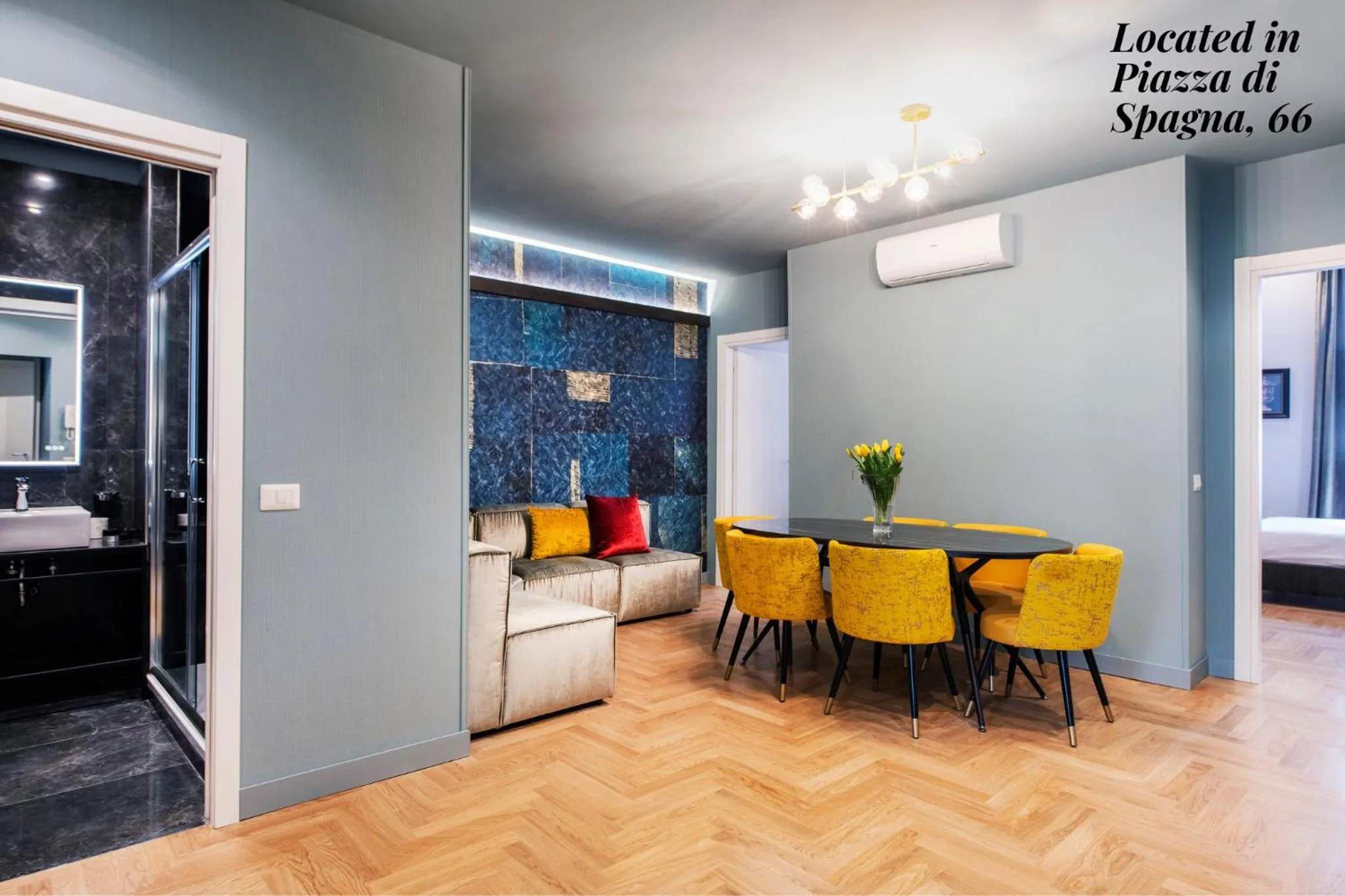 Living room in Hotel 55 Fifty-Five - Maison d'Art Collection