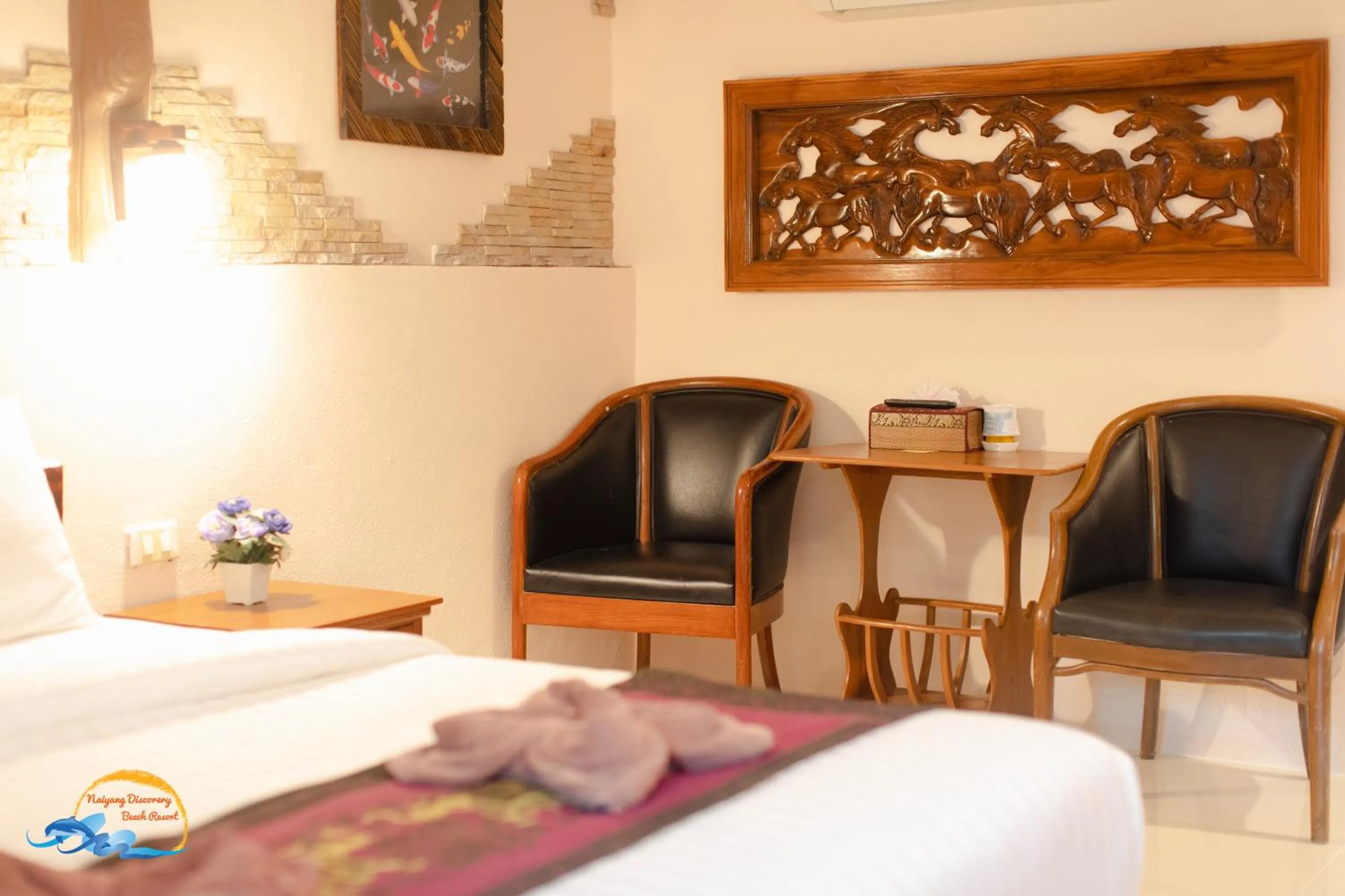 Bedroom, Bed in Naiyang Discovery Beach Resort