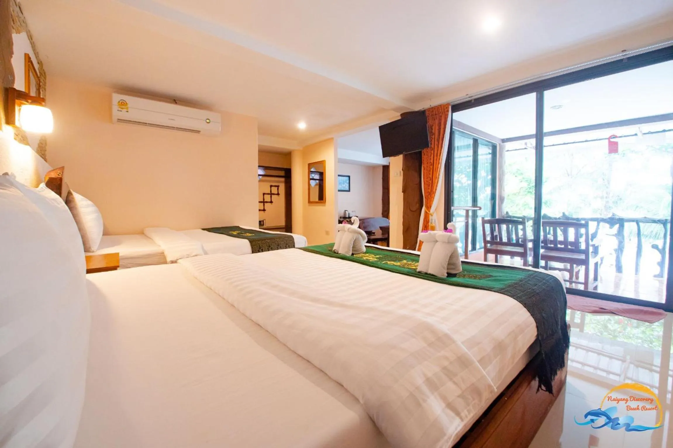 Photo of the whole room, Bed in Naiyang Discovery Beach Resort