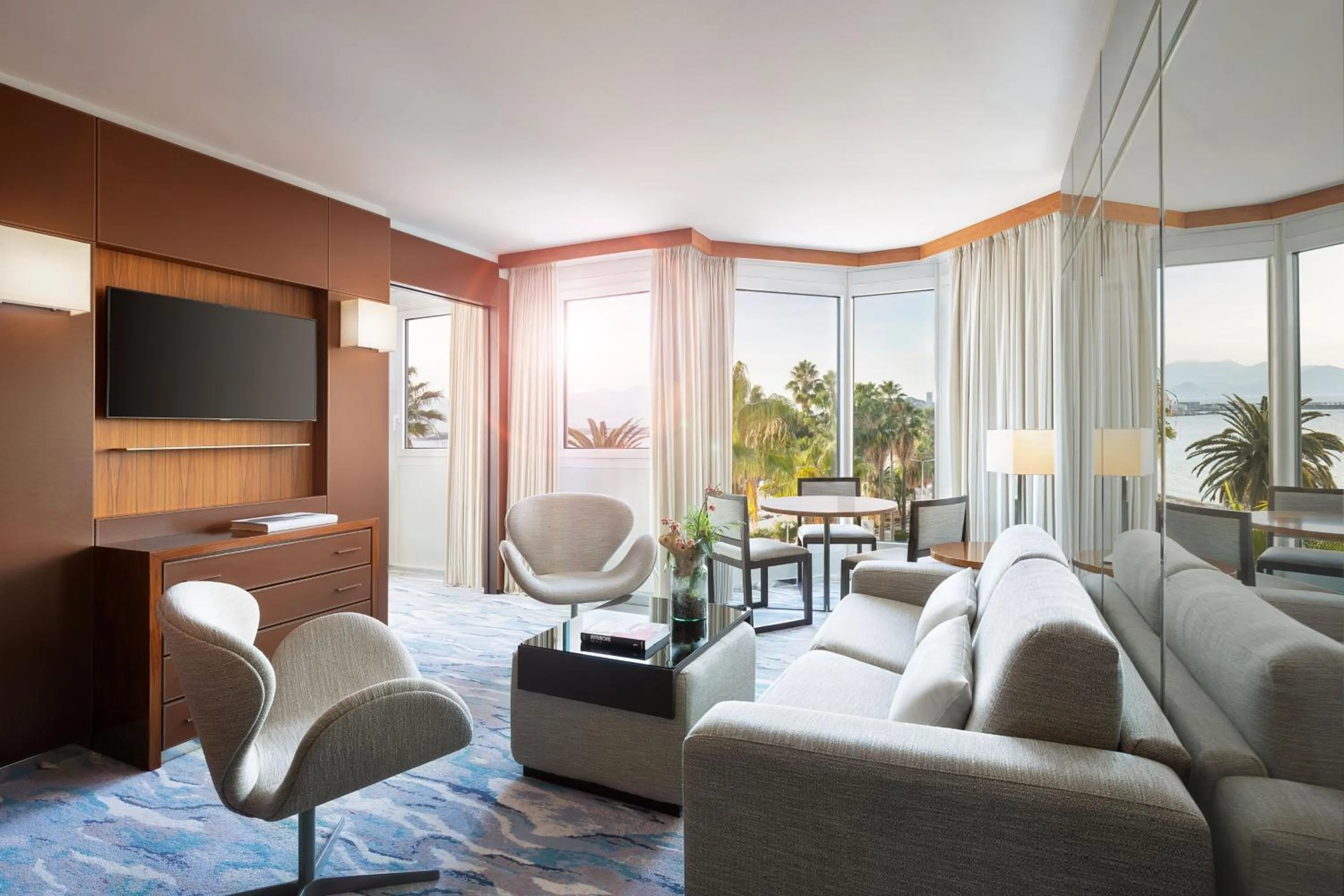 Bedroom in JW Marriott Cannes