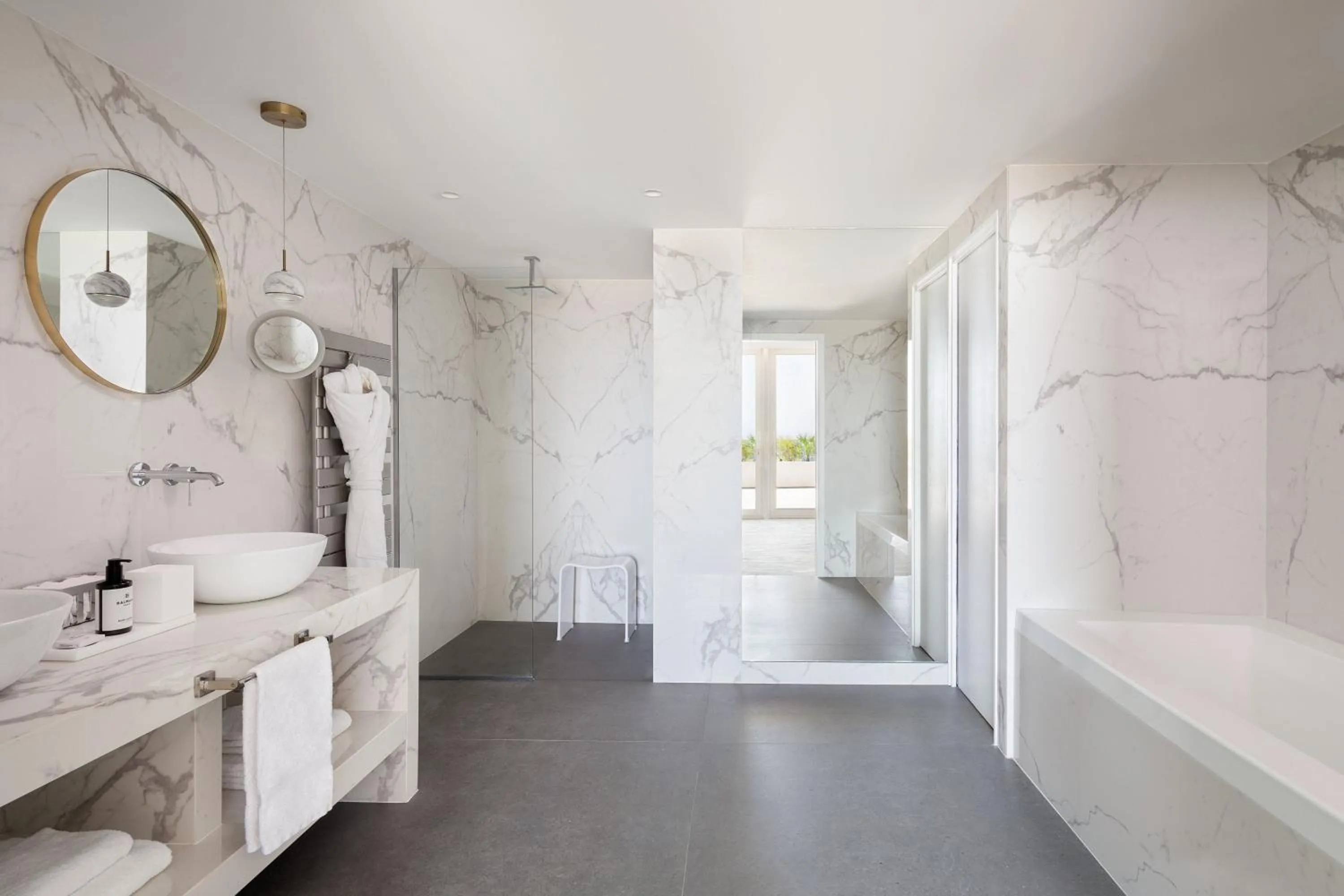 Bedroom in JW Marriott Cannes