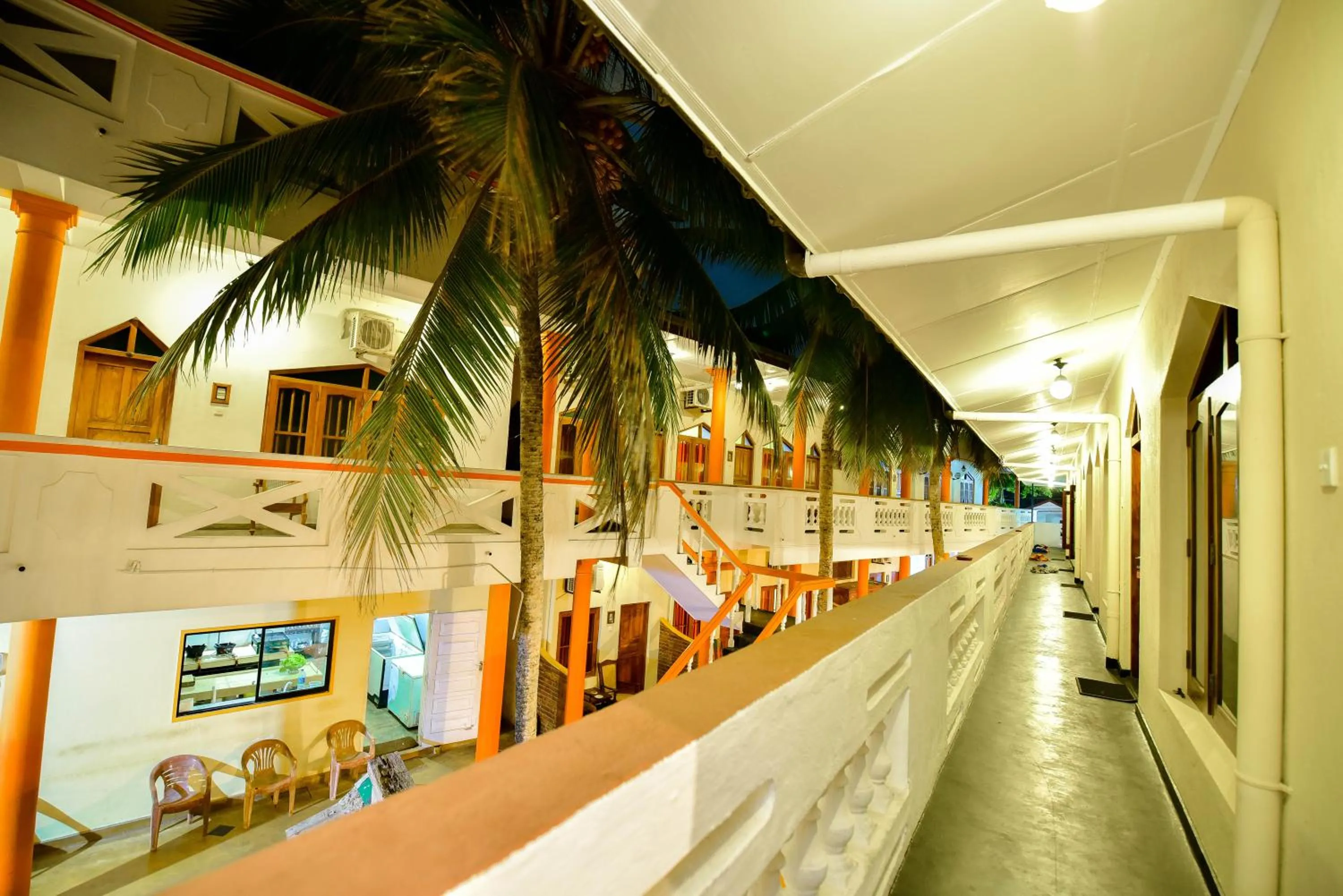 Balcony/Terrace in International Beach Hotel & Restaurant