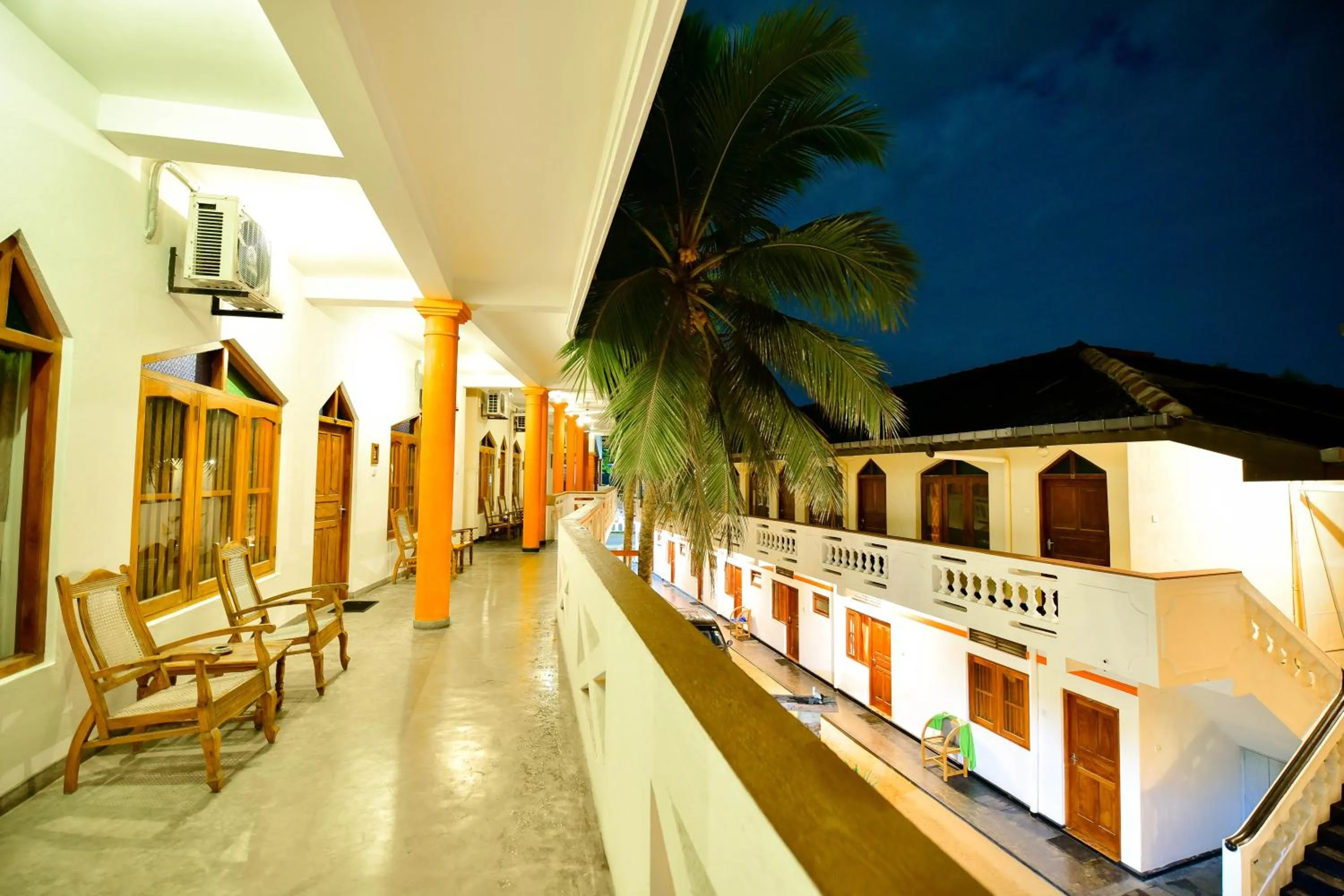 Balcony/Terrace in International Beach Hotel & Restaurant