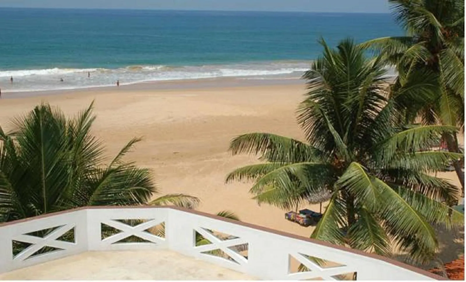 Balcony/Terrace in International Beach Hotel & Restaurant