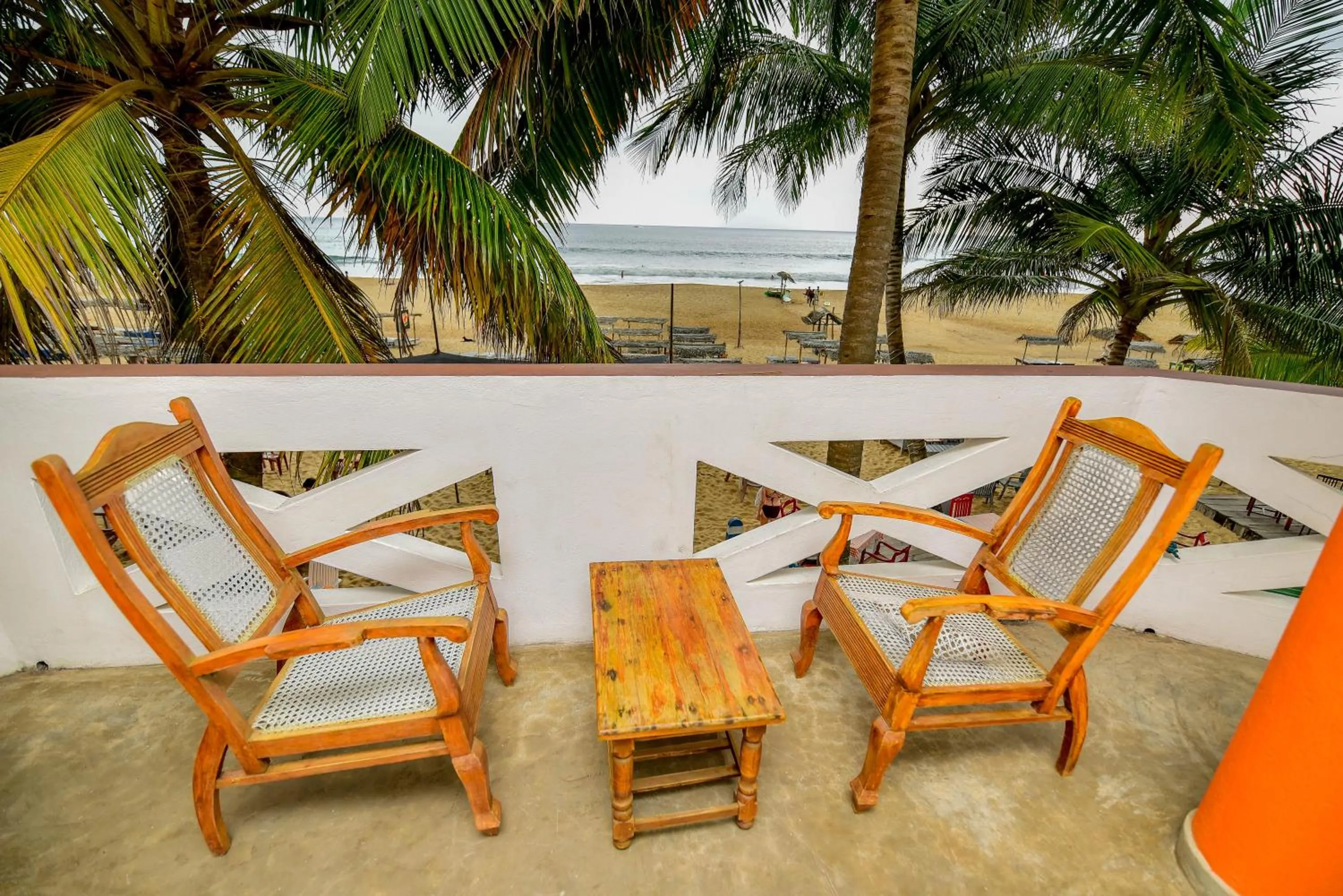 Balcony/Terrace in International Beach Hotel & Restaurant