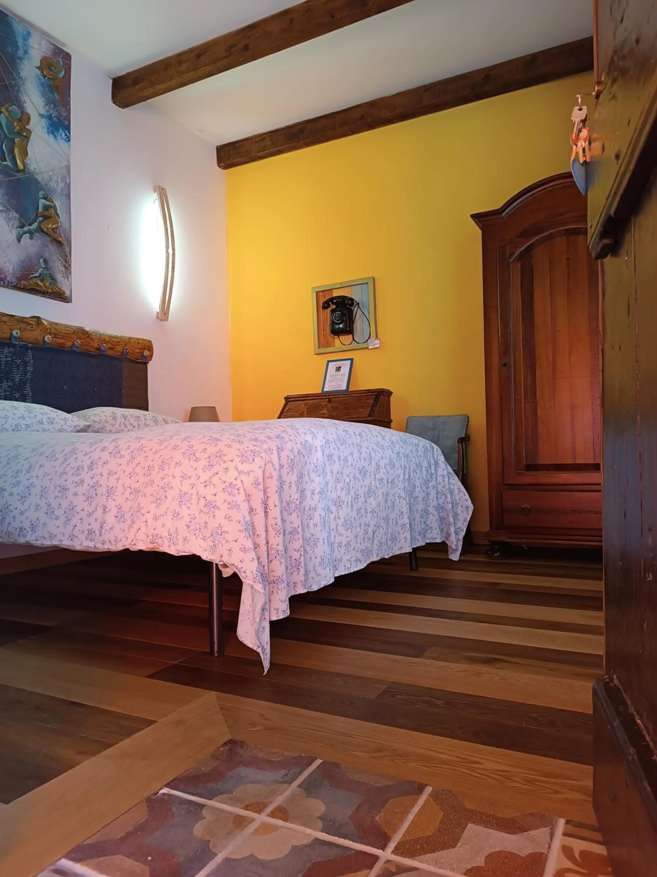 Bed in PocoBurro Ca' d'arte