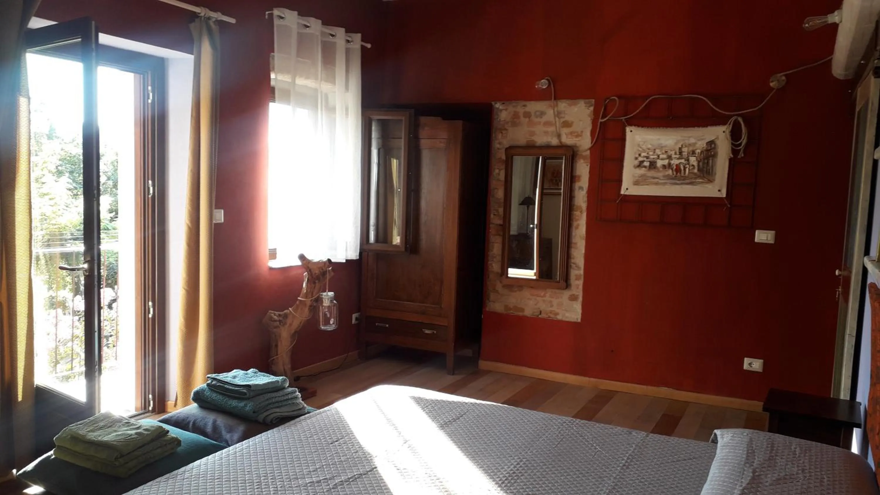 Bedroom, Bed in PocoBurro Ca' d'arte